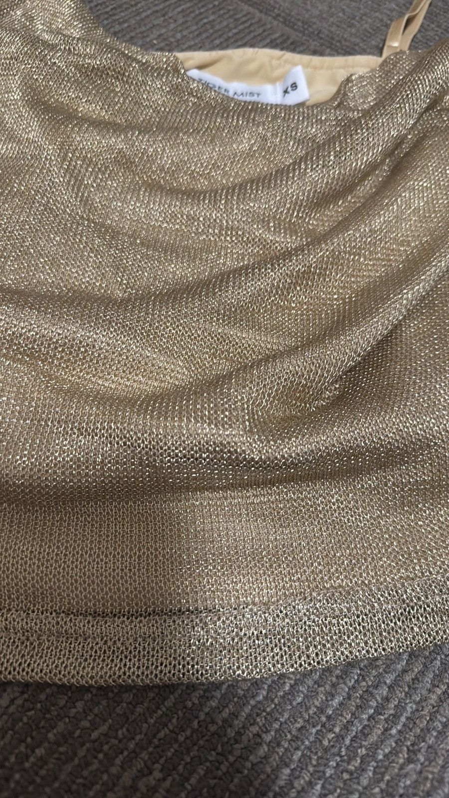 Other Gold Shimmer Women's Top Size XS / US 0-2 / IT 36-38 - 3 Thumbnail