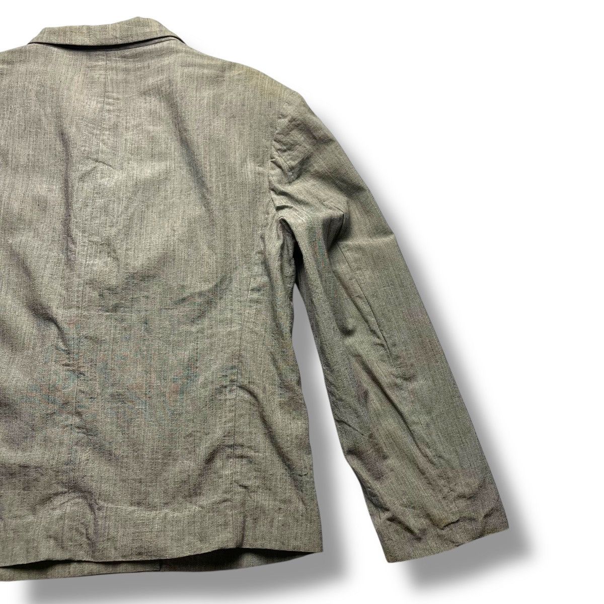 Yohji Yamamoto VINTAGE Y'S YOHJI YAMAMOTO WOOL BLAZER JACKET Size M / US 6-8 / IT 42-44 - 11 Thumbnail
