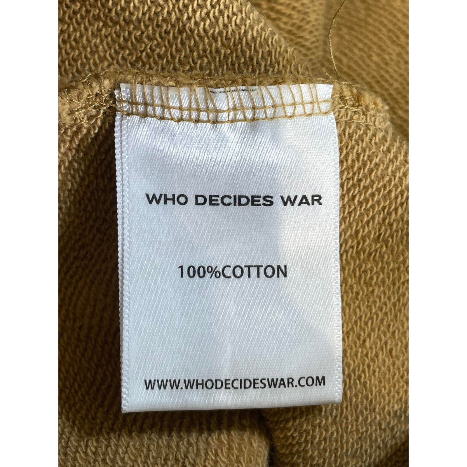 Who Decides War Who Decides War 'Chalice' Tan Crewneck Size US L / EU 52-54 / 3 - 4 Thumbnail