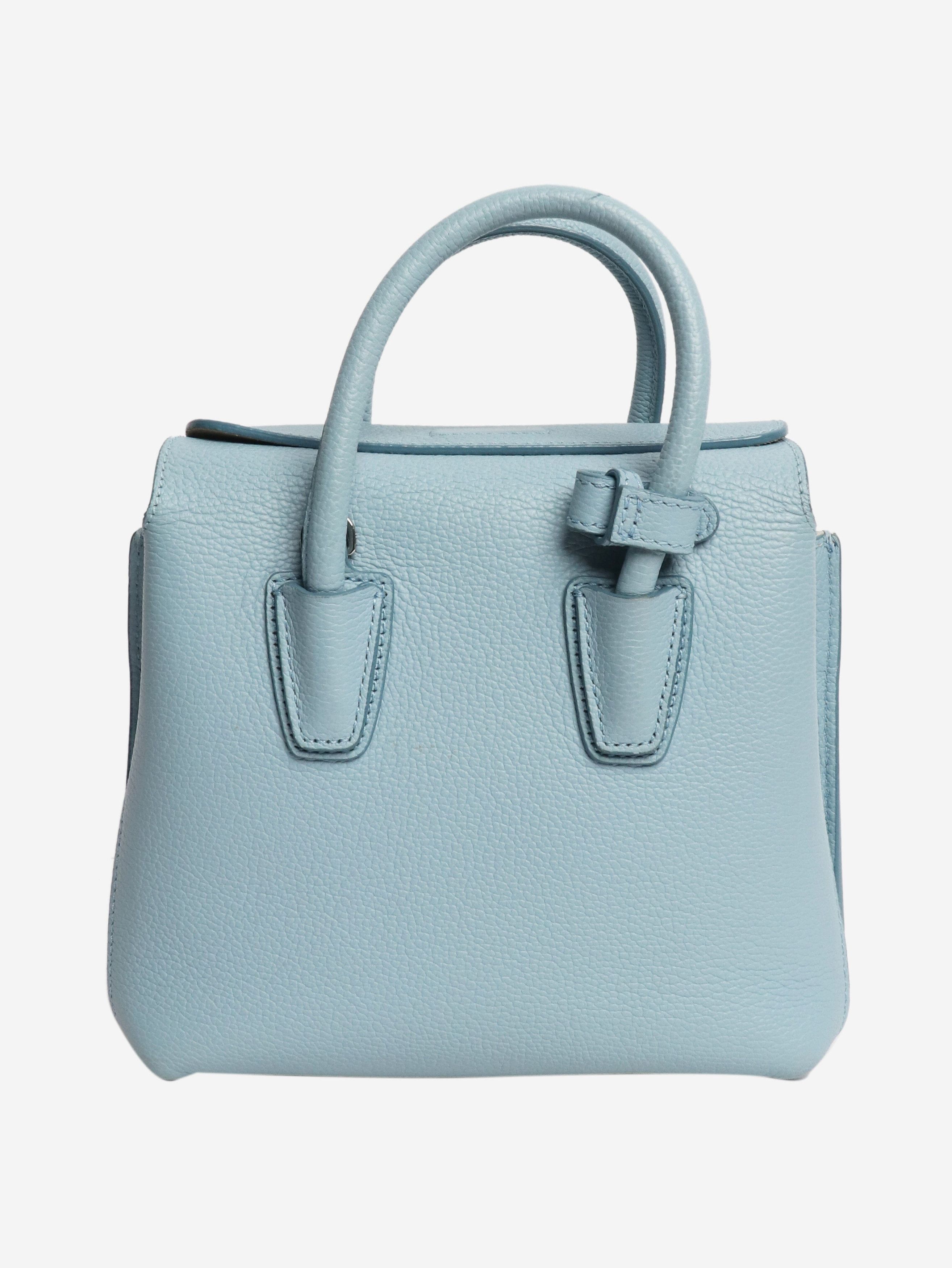MCM Light blue leather crossbody bag Size ONE SIZE - 1 Thumbnail