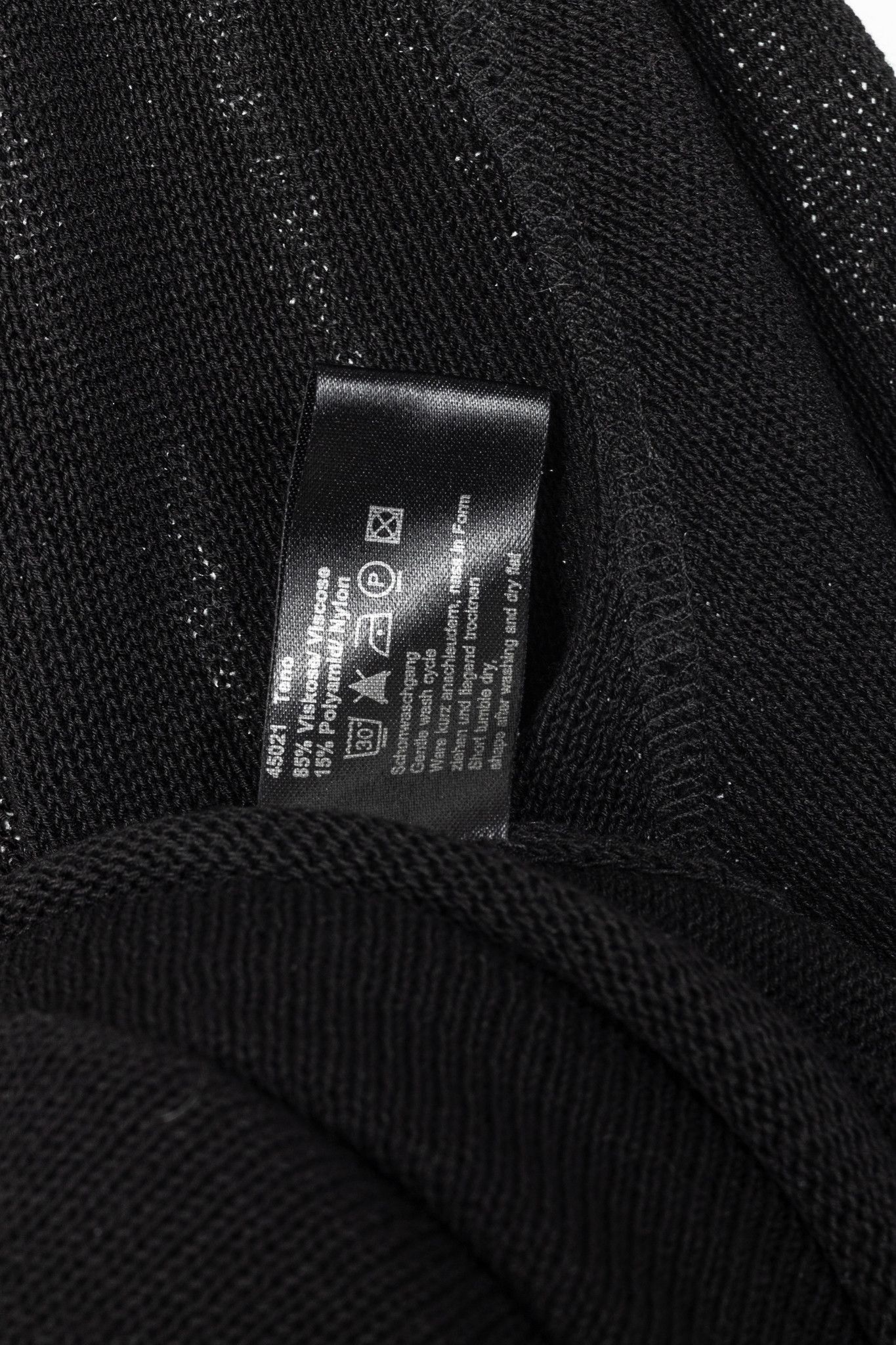 Annette Gortz Annette Gortz Teno Black Viscose Button-Side Sweater Size L / US 10 / IT 46 - 10 Thumbnail