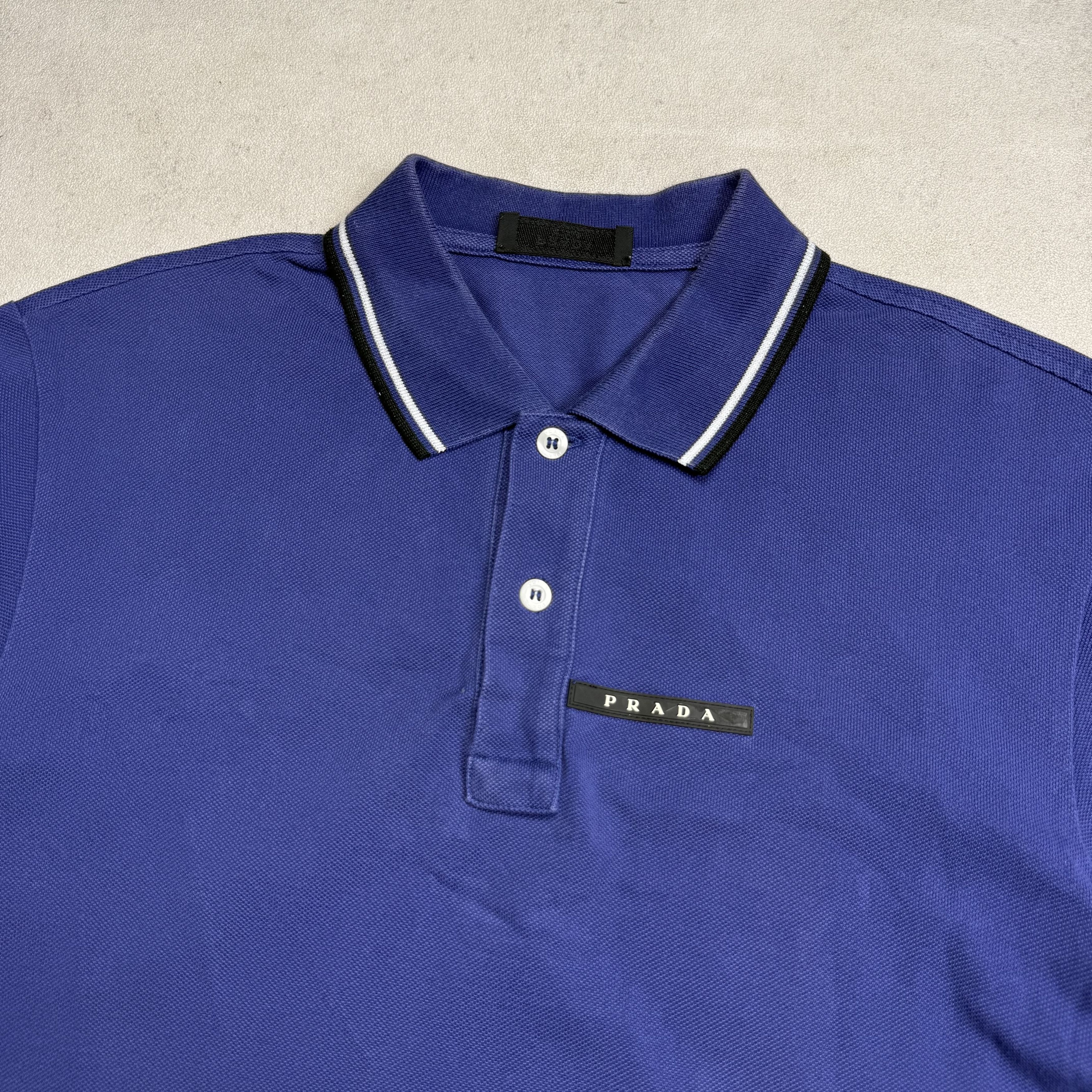 Prada Prada Polo Shirt Size US M / EU 48-50 / 2 - 2 Thumbnail