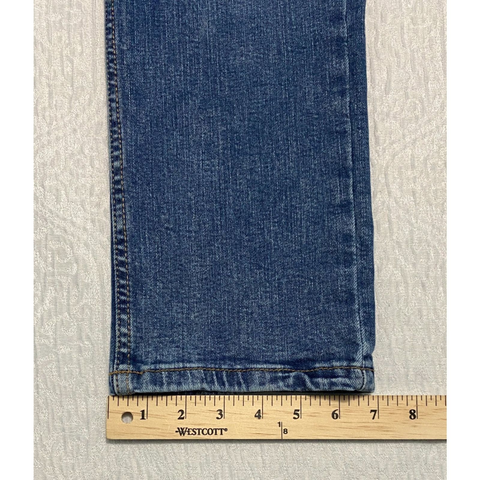 Levi's VINTAGE Levi's 511 Slim Jeans Mens 31x32 Blue Denim Stretch 5-Pocket Design Mid Rise Size US 31 - 6 Thumbnail