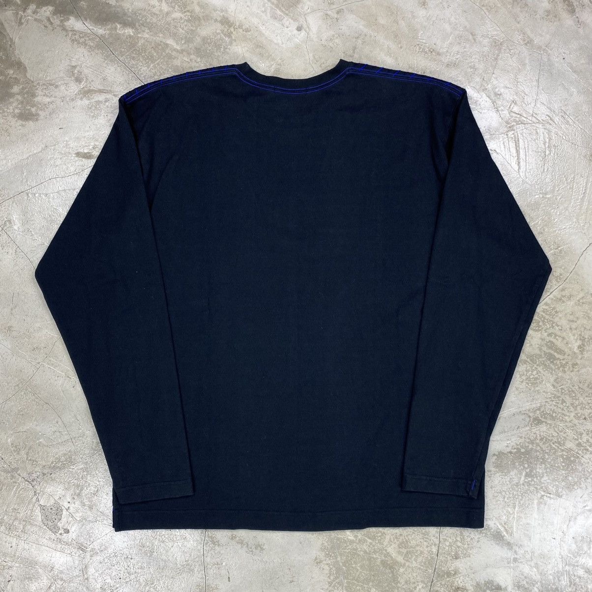 Issey Miyake Horizontal Velvet Striped Shirt Size US L / EU 52-54 / 3 - 6 Thumbnail