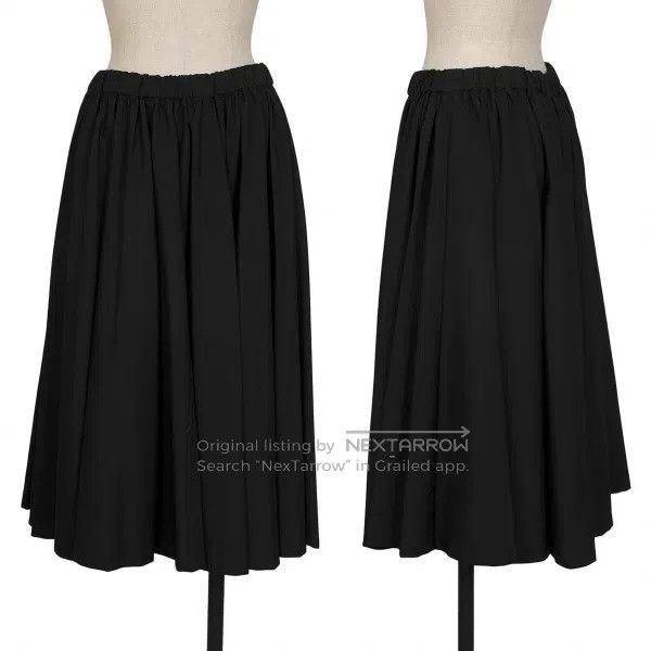 Comme des Garcons Comme des Garcons size S Retro Black Skirt Size 23" - 1 Thumbnail