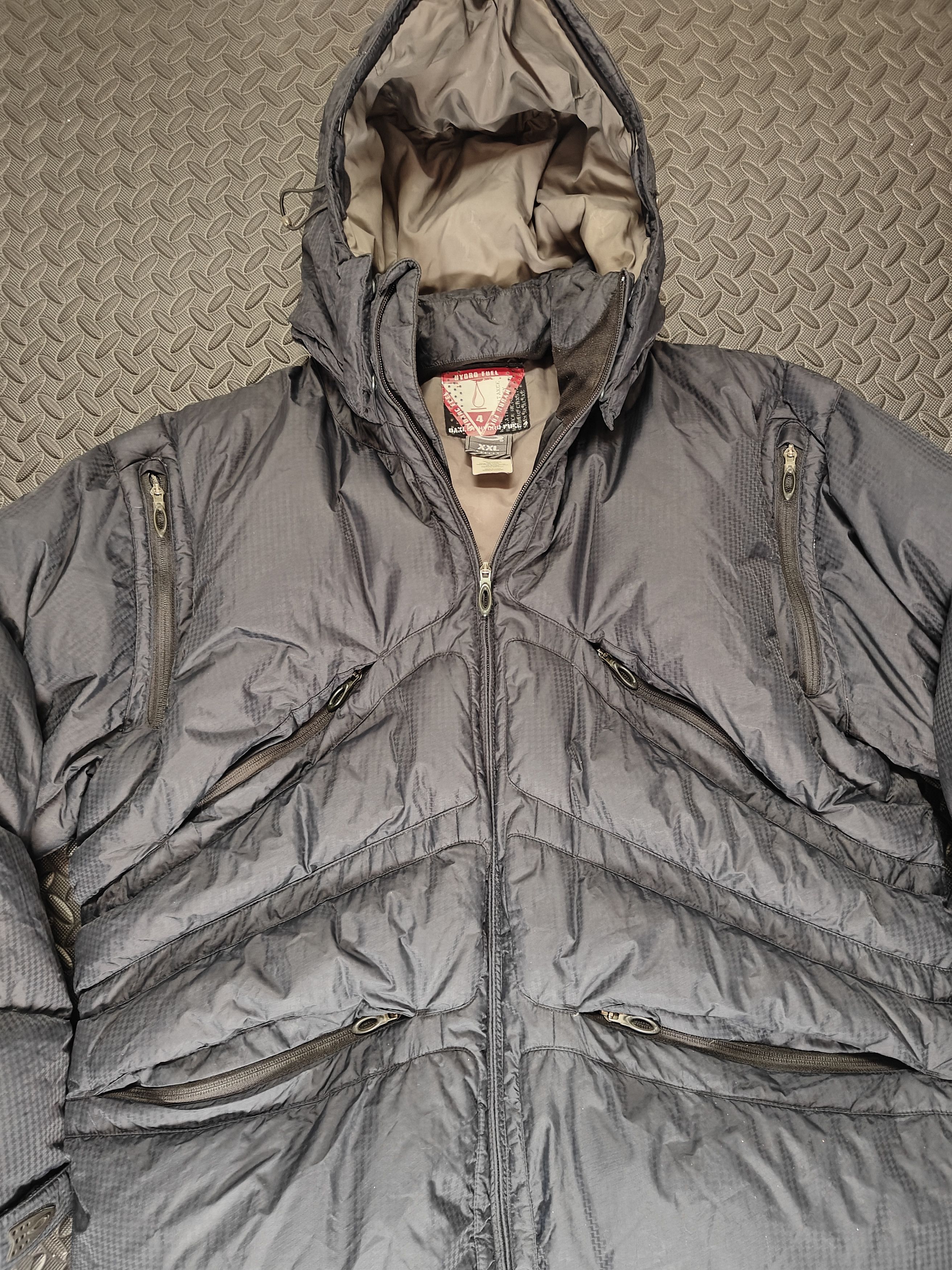 Oakley Vintage rare grail Oakley navy gray goose down puffer jacket Size US XL / EU 56 / 4 - 2 Thumbnail