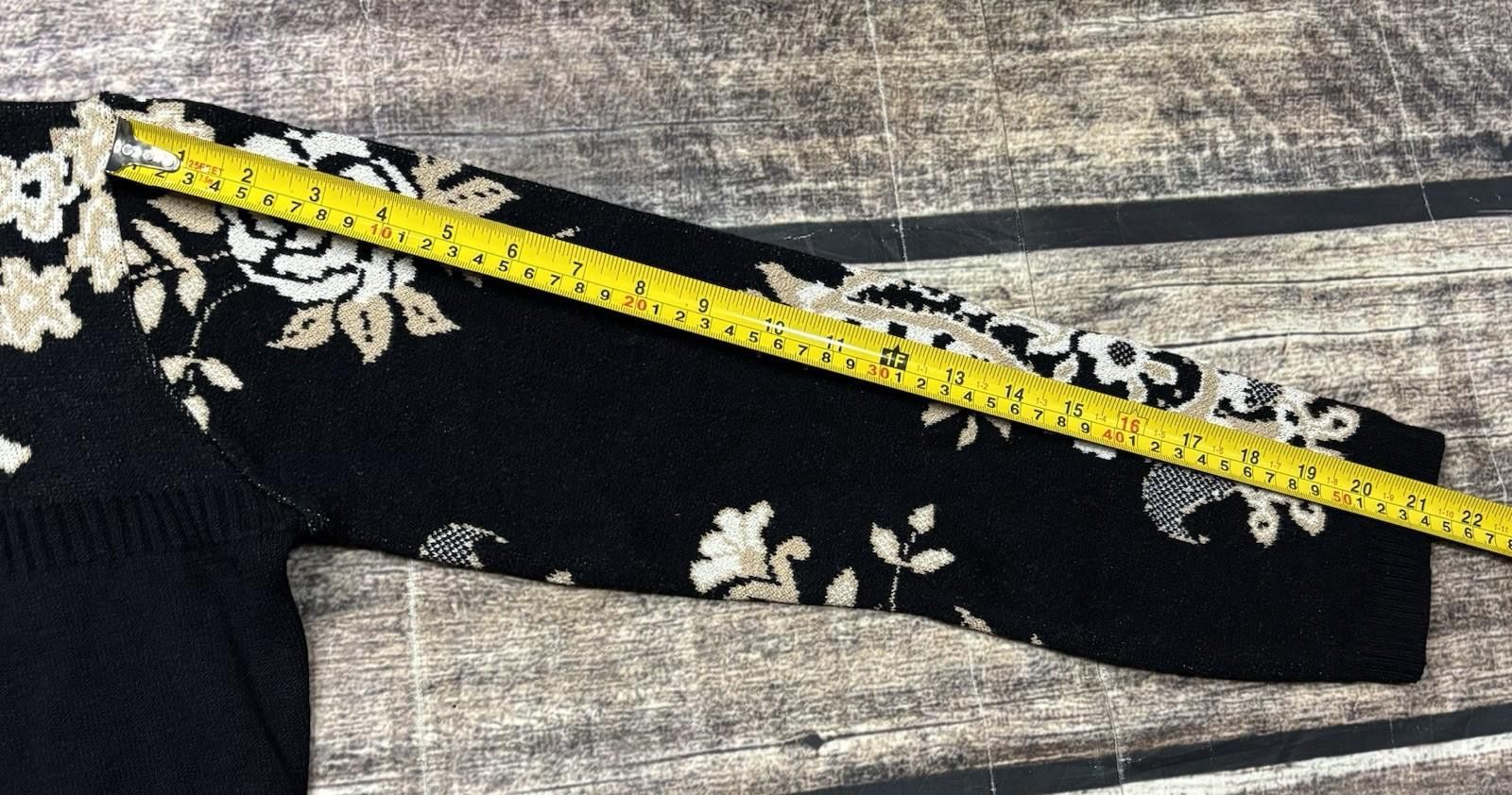 Other Bette Sung Sweater Womens Medium Silk Floral Mock Neck Size M / US 6-8 / IT 42-44 - 11 Thumbnail