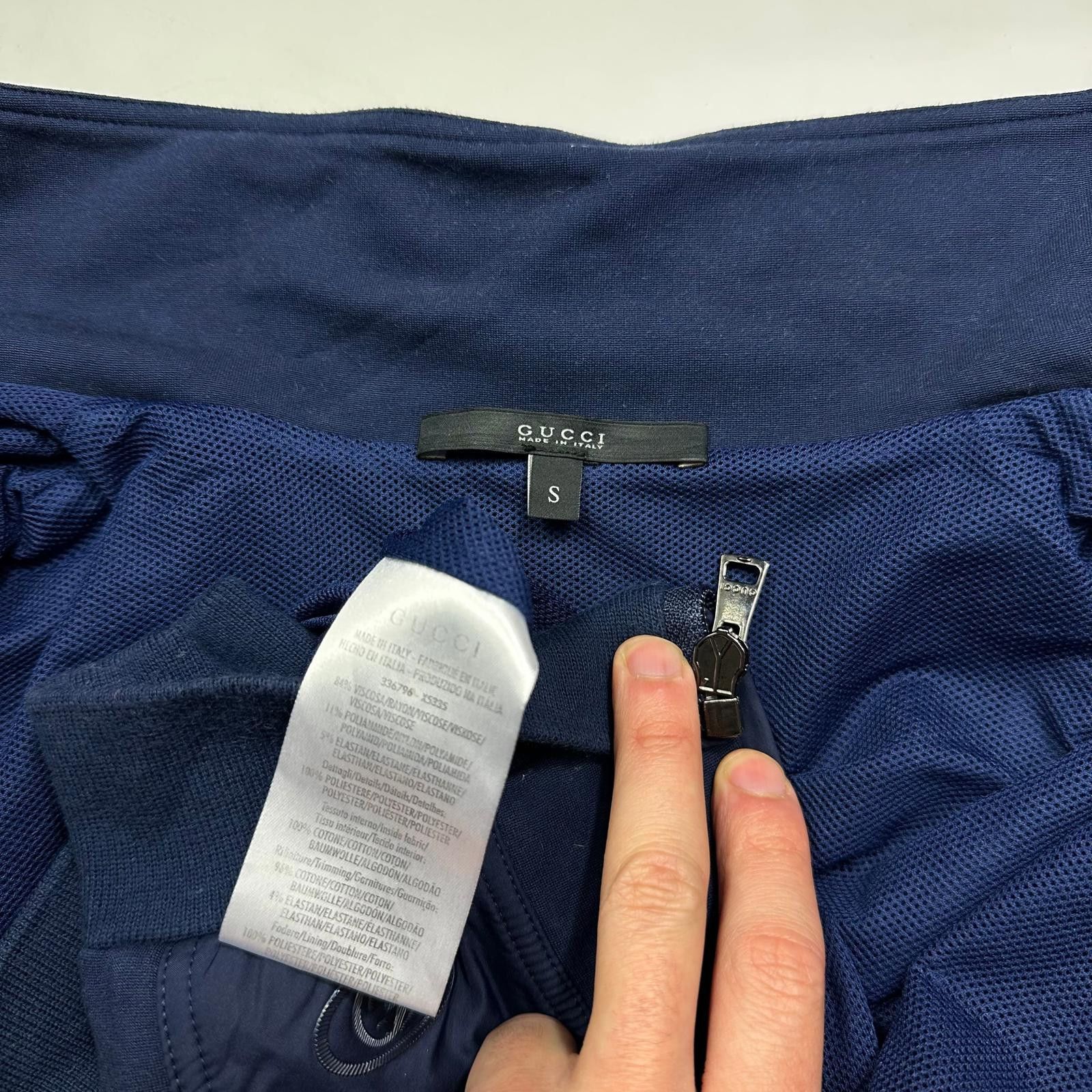 Gucci Gucci GG Logo Nylon Panelled Polyester Track Jacket - S/M Size US S / EU 44-46 / 1 - 10 Thumbnail