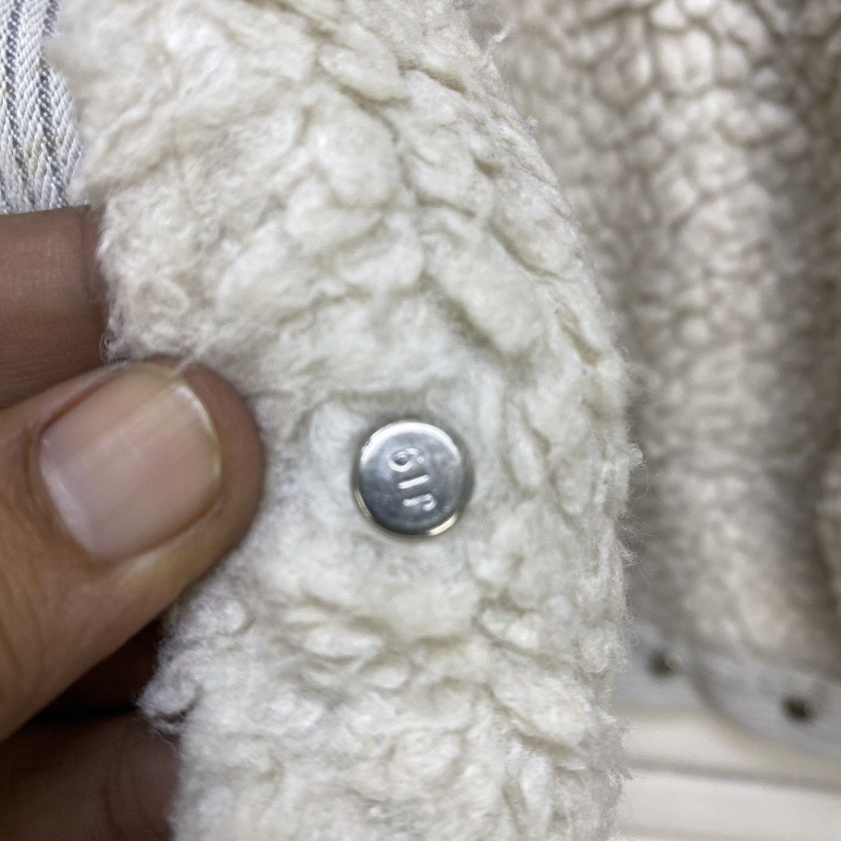Levi's 💥Vintage Levis Shearling Blanket Hikory Stirpe Style Jacket Size US M / EU 48-50 / 2 - 13 Thumbnail