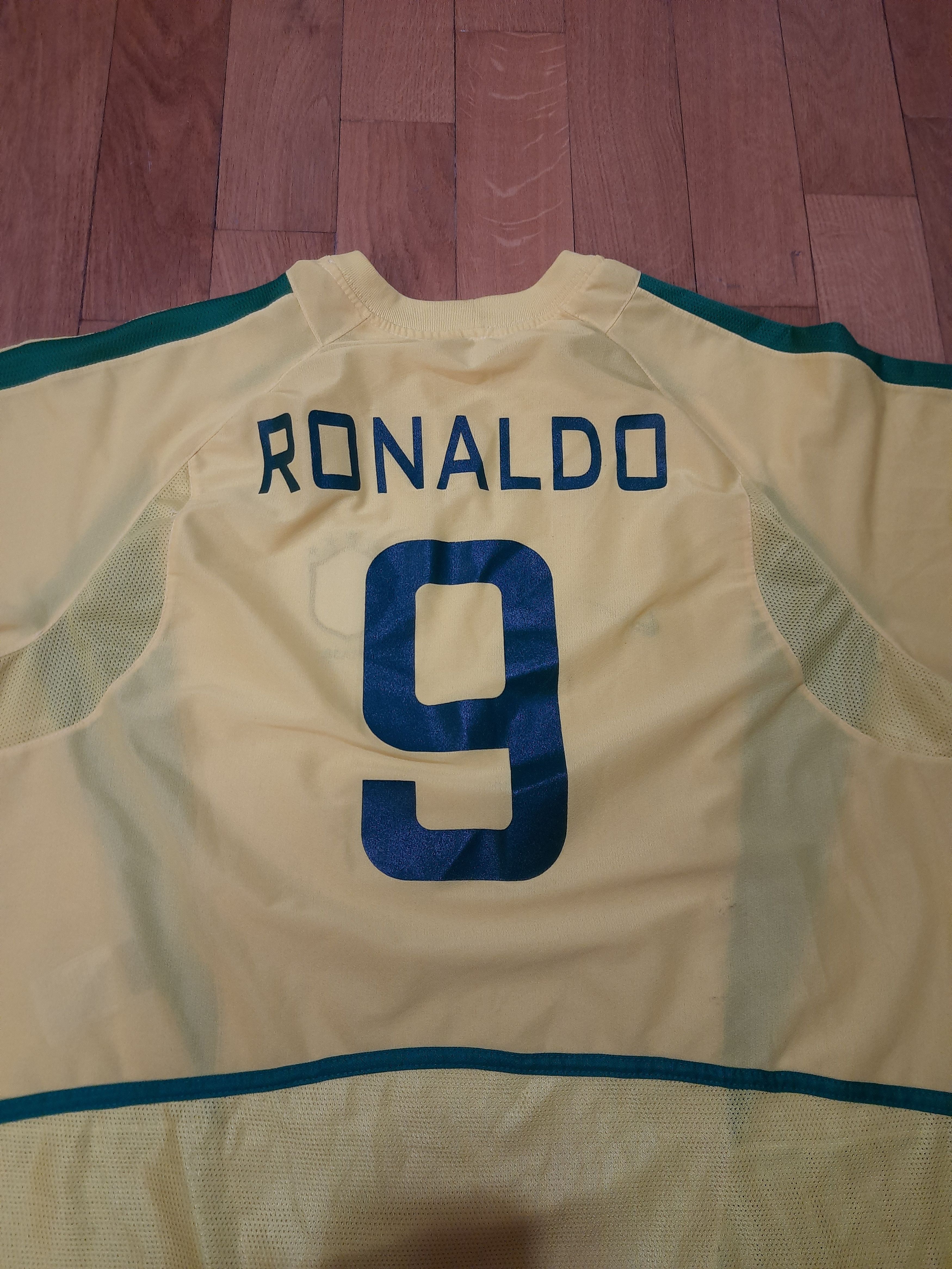 Other Brazil National Team 2002 Ronaldo Football Jersey Tee Size US XL / EU 56 / 4 - 3 Thumbnail