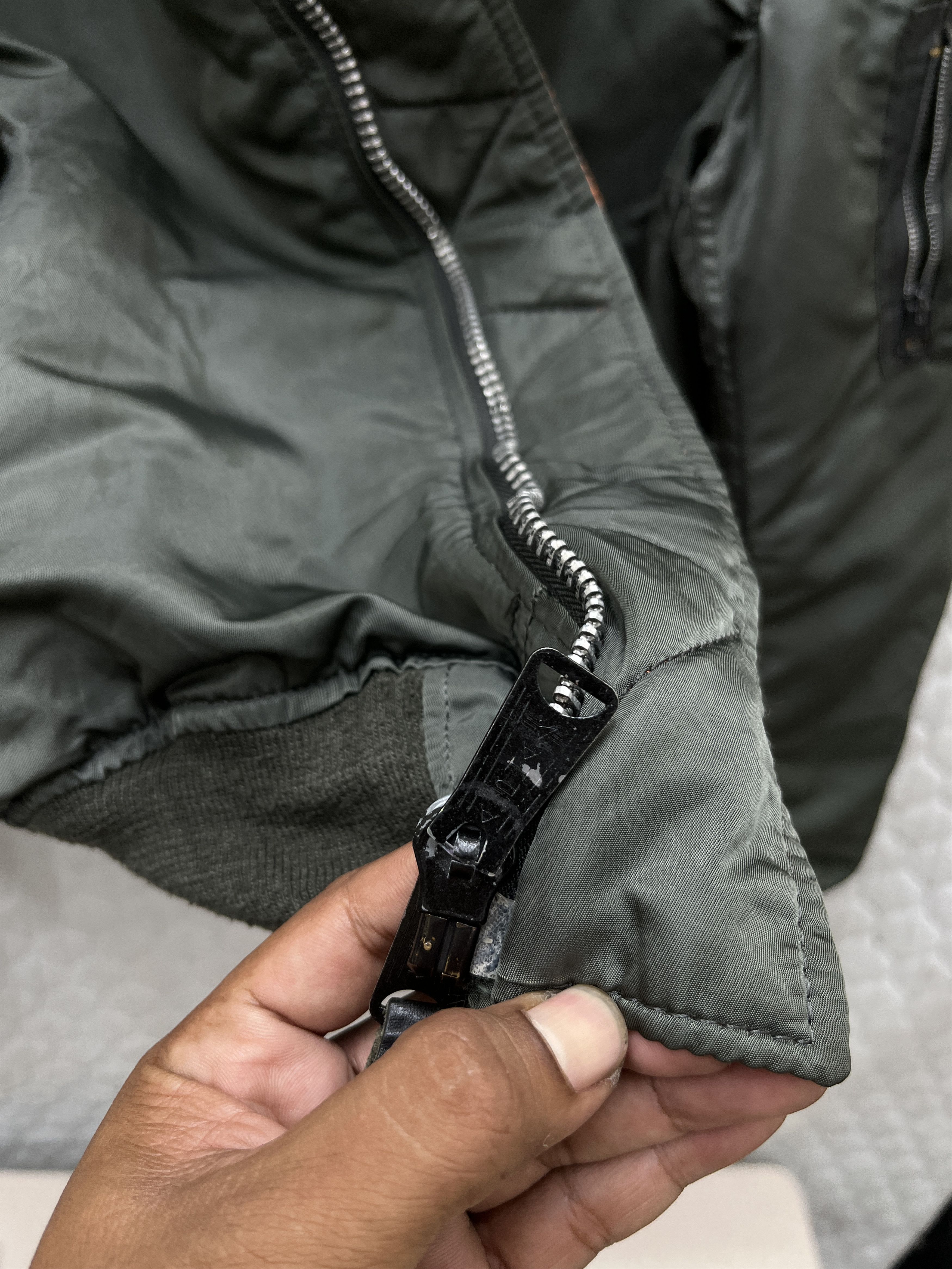 Alpha Industries 🔥🔥🔥STEALS VTG ALPHA INDUSTRIES MA1 BOMBER JACKET Size US L / EU 52-54 / 3 - 10 Thumbnail