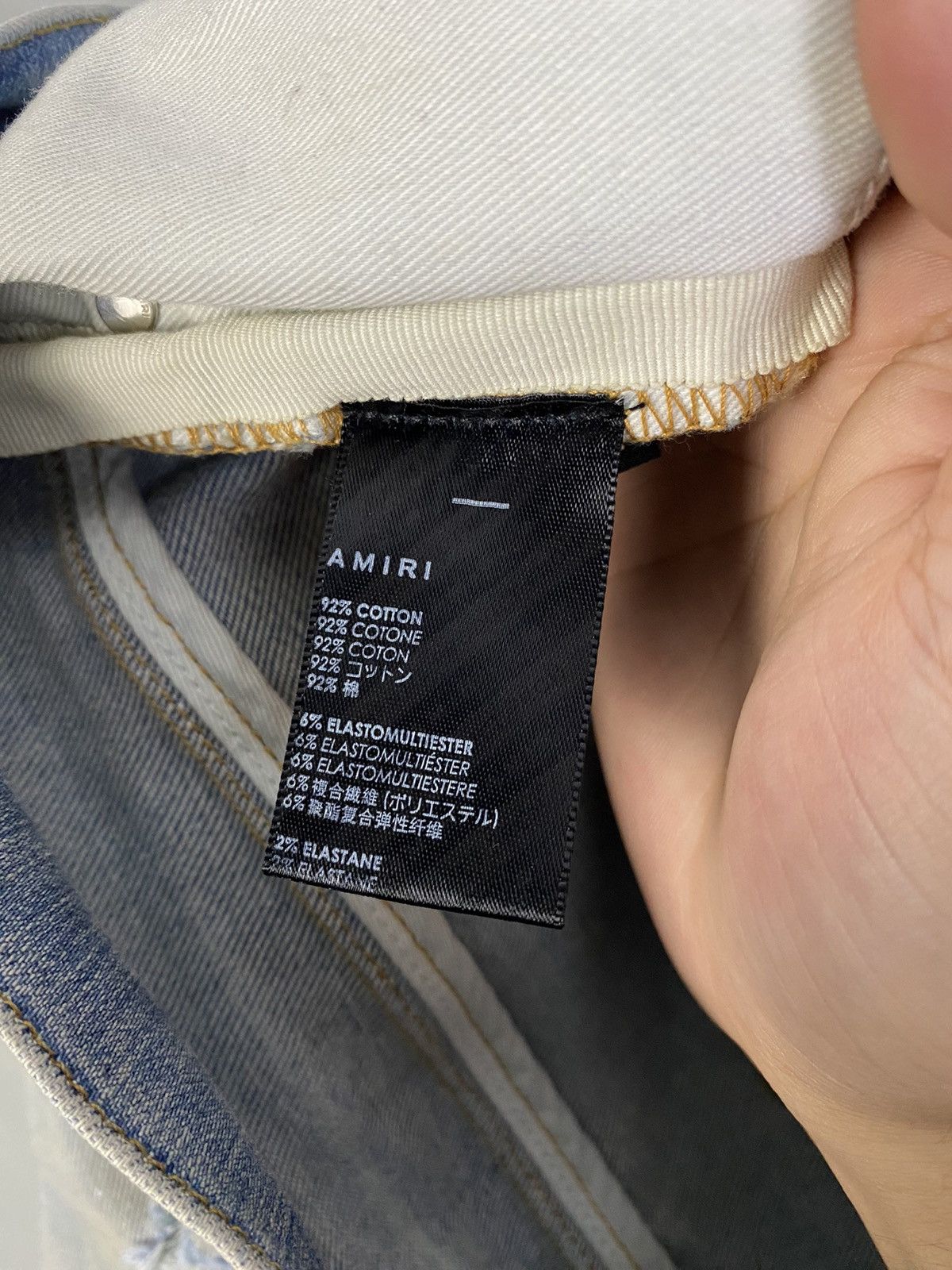 Amiri Amiri MX1 Clay Indigo Jeans Size US 32 / EU 48 - 13 Thumbnail