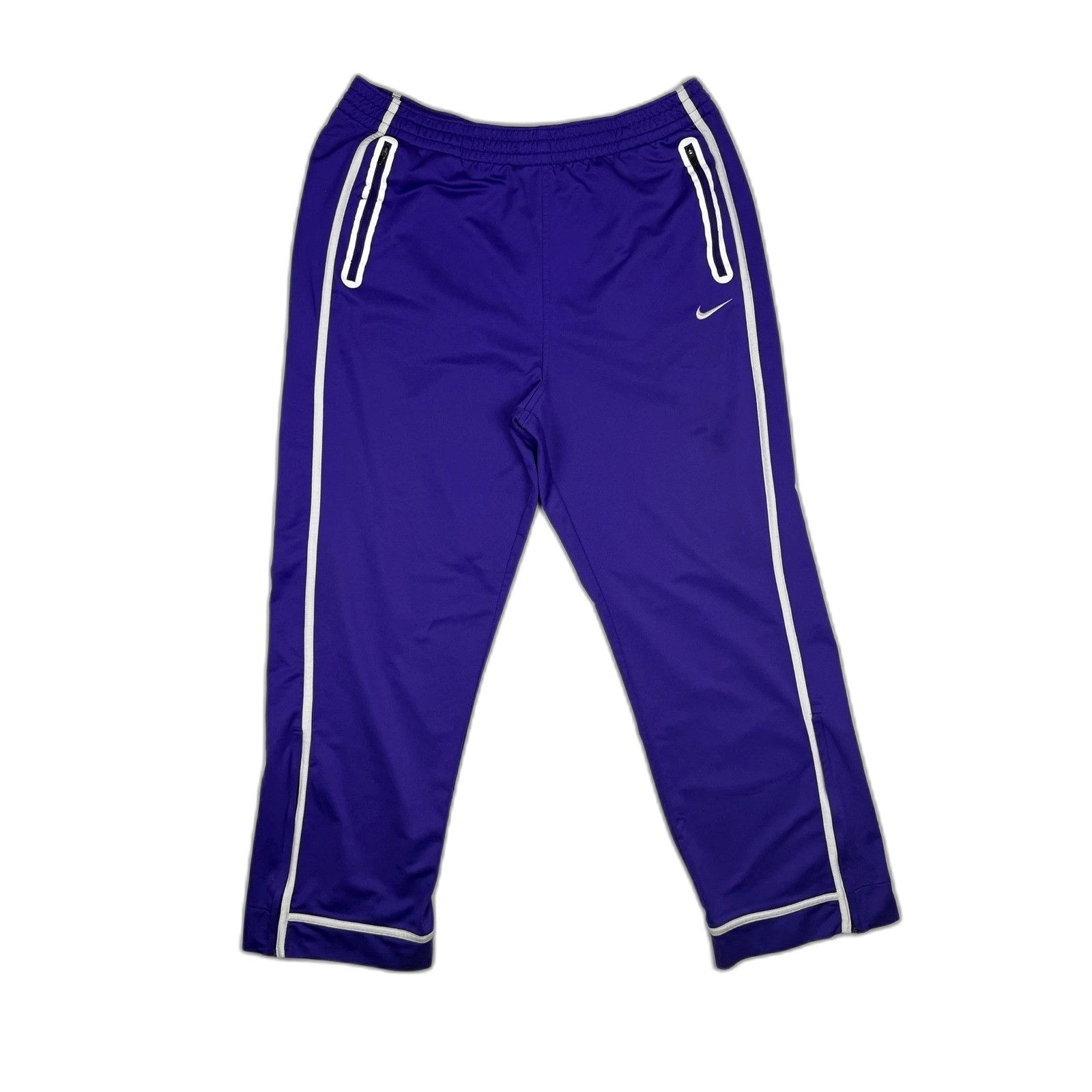Nike Nike Track Pants Mens XL Purple White Athletic Training Warm Size US 26 / EU 42 - 1 Thumbnail