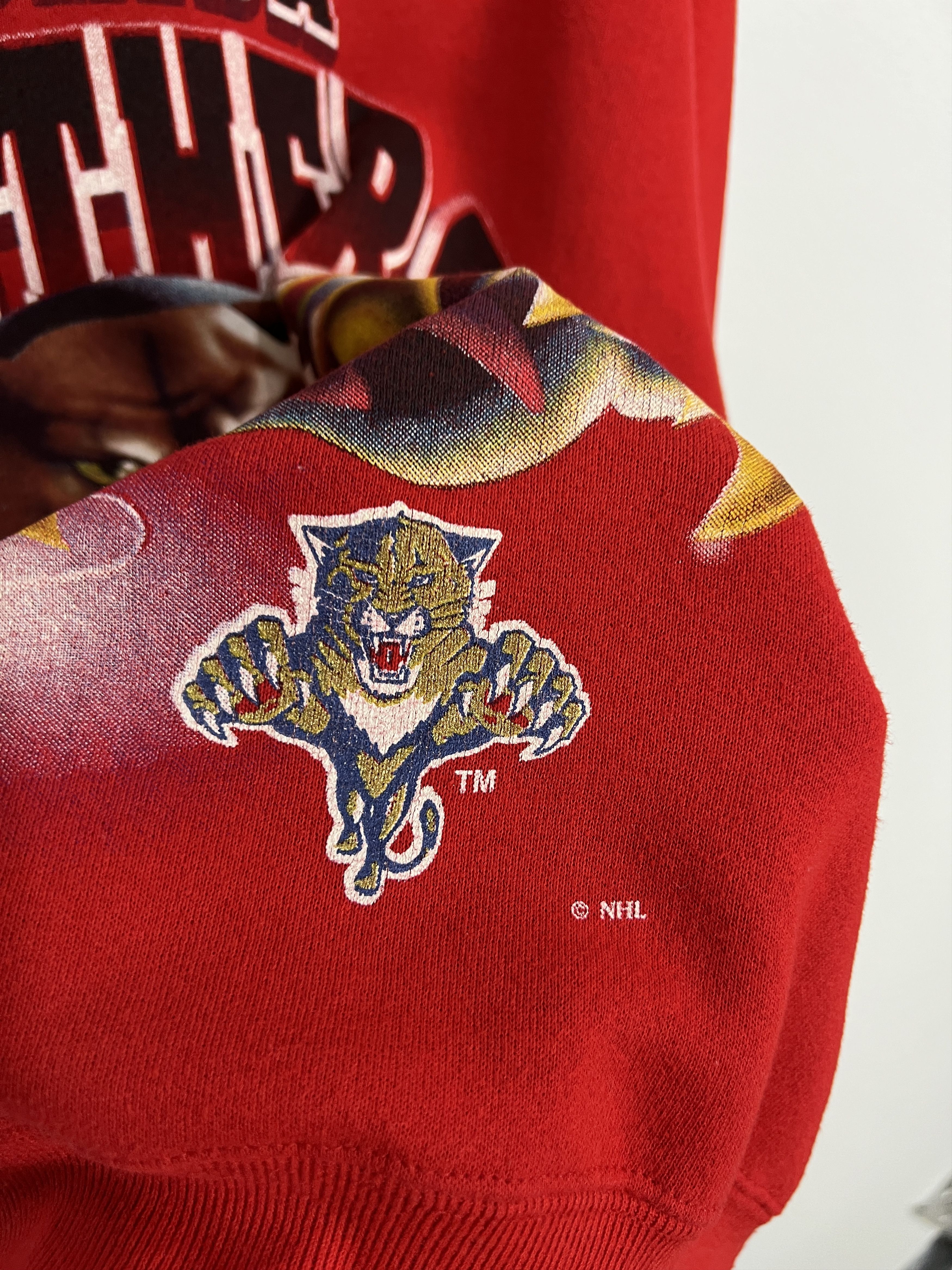 Nutmeg Vintage Florida Panthers NHL Sweatshirt Over Print Crewneck Size US M / EU 48-50 / 2 - 4 Thumbnail