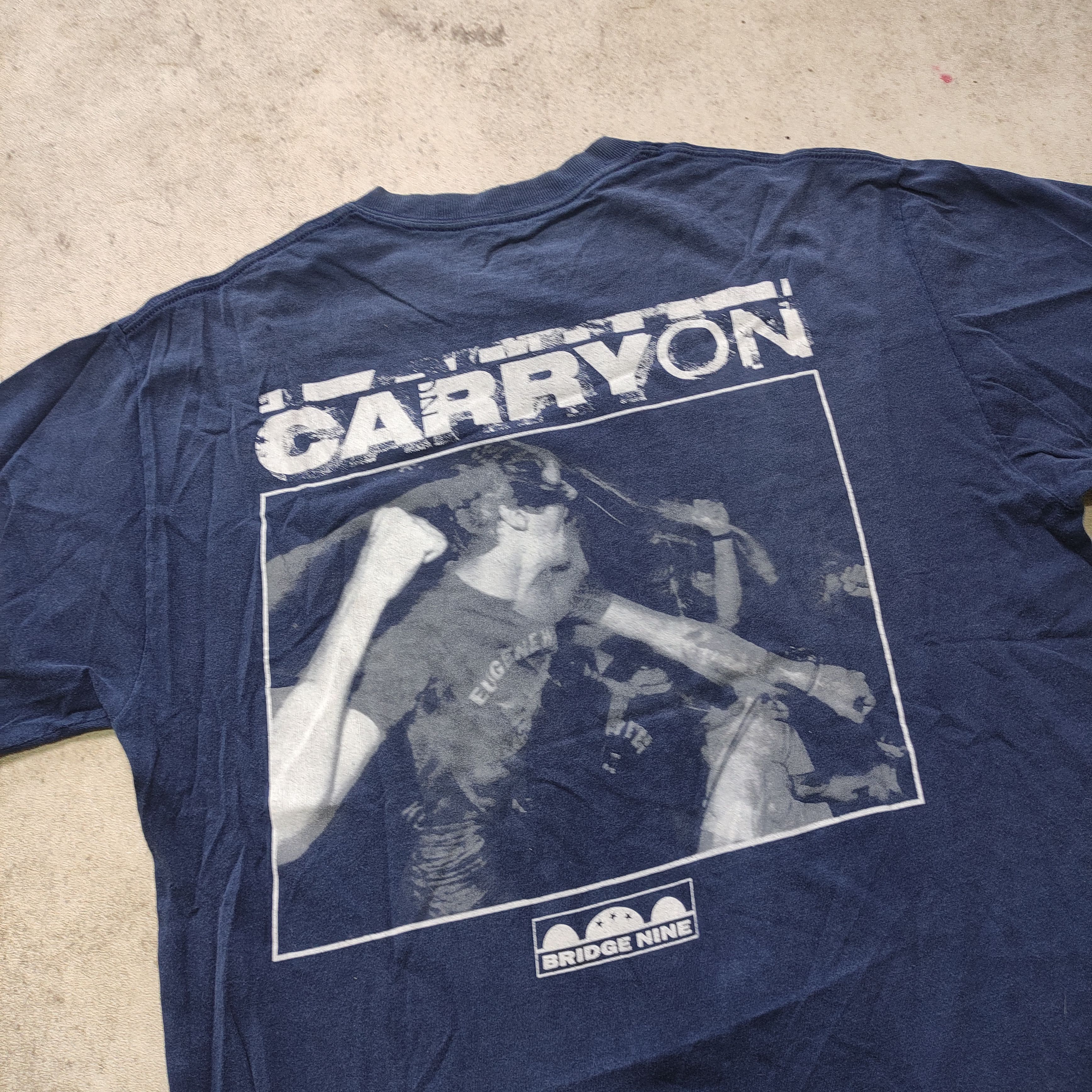 Band Tees Carry On Hardcore Bridge Nine T shirt band 2000s Size US M / EU 48-50 / 2 - 5 Thumbnail