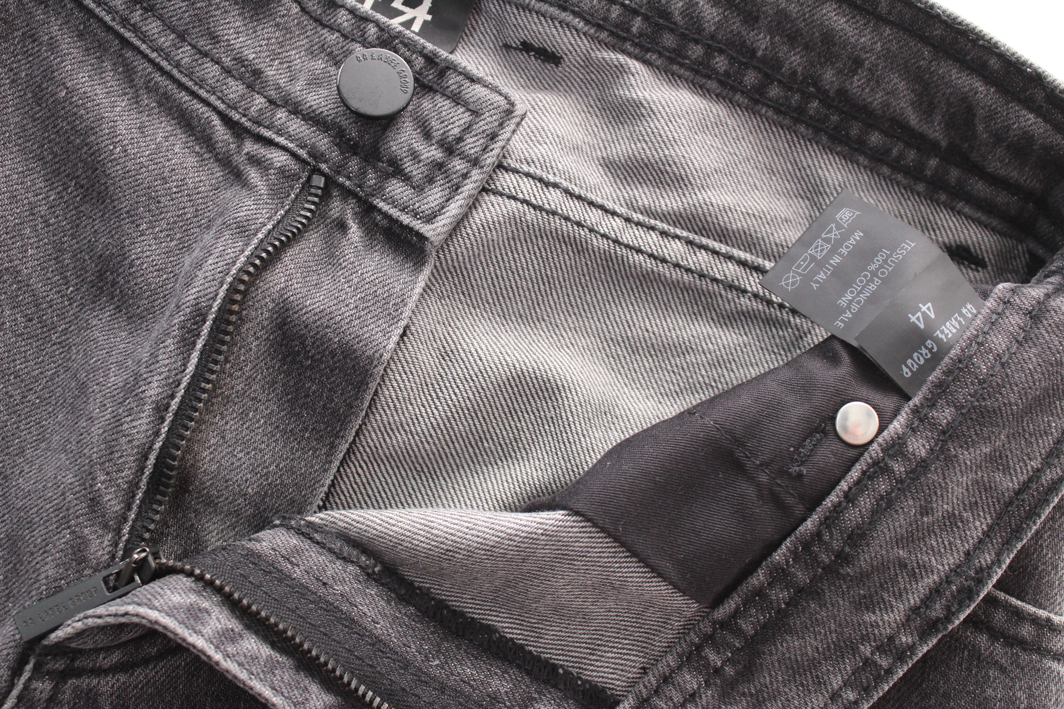 44 LABEL GROUP 44 Label Group Skyscraper Straight Leg Grey Jeans 44 Kobosil Size US 28 / EU 44 - 5 Thumbnail