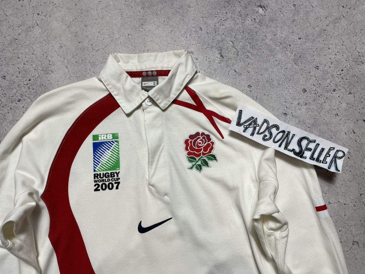 Nike Nike Vintage England Rugby League Jersey Longsleeve Y2K Size US S / EU 44-46 / 1 - 5 Thumbnail