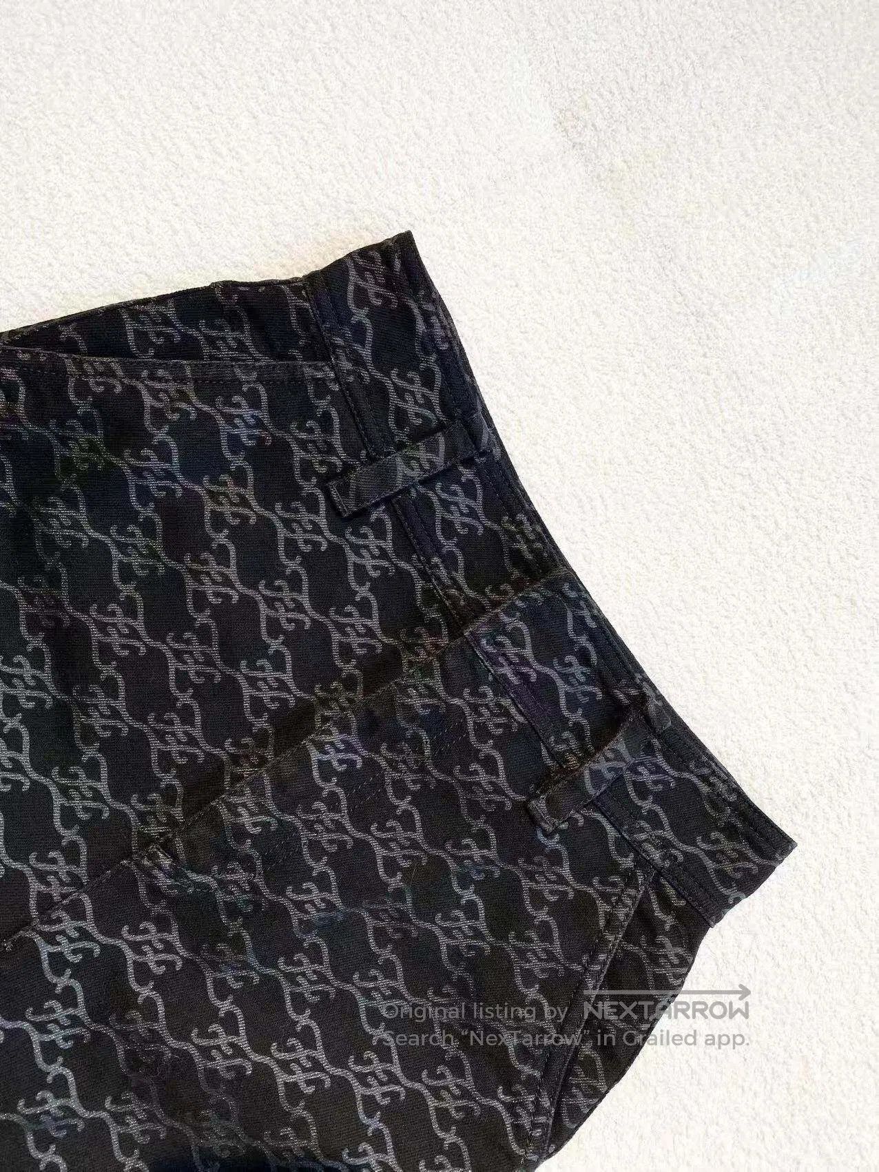 Fendi Fendi The old flower is full of printed trousers| Size 26" / US 2 / IT 38 - 4 Thumbnail