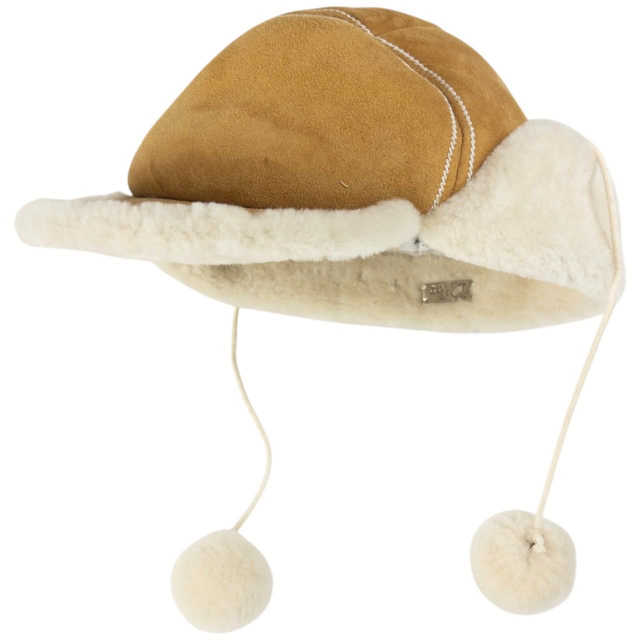 Dior Vintage Dior Sheep Skin Wool Trapper Hat Size ONE SIZE - 1 Thumbnail