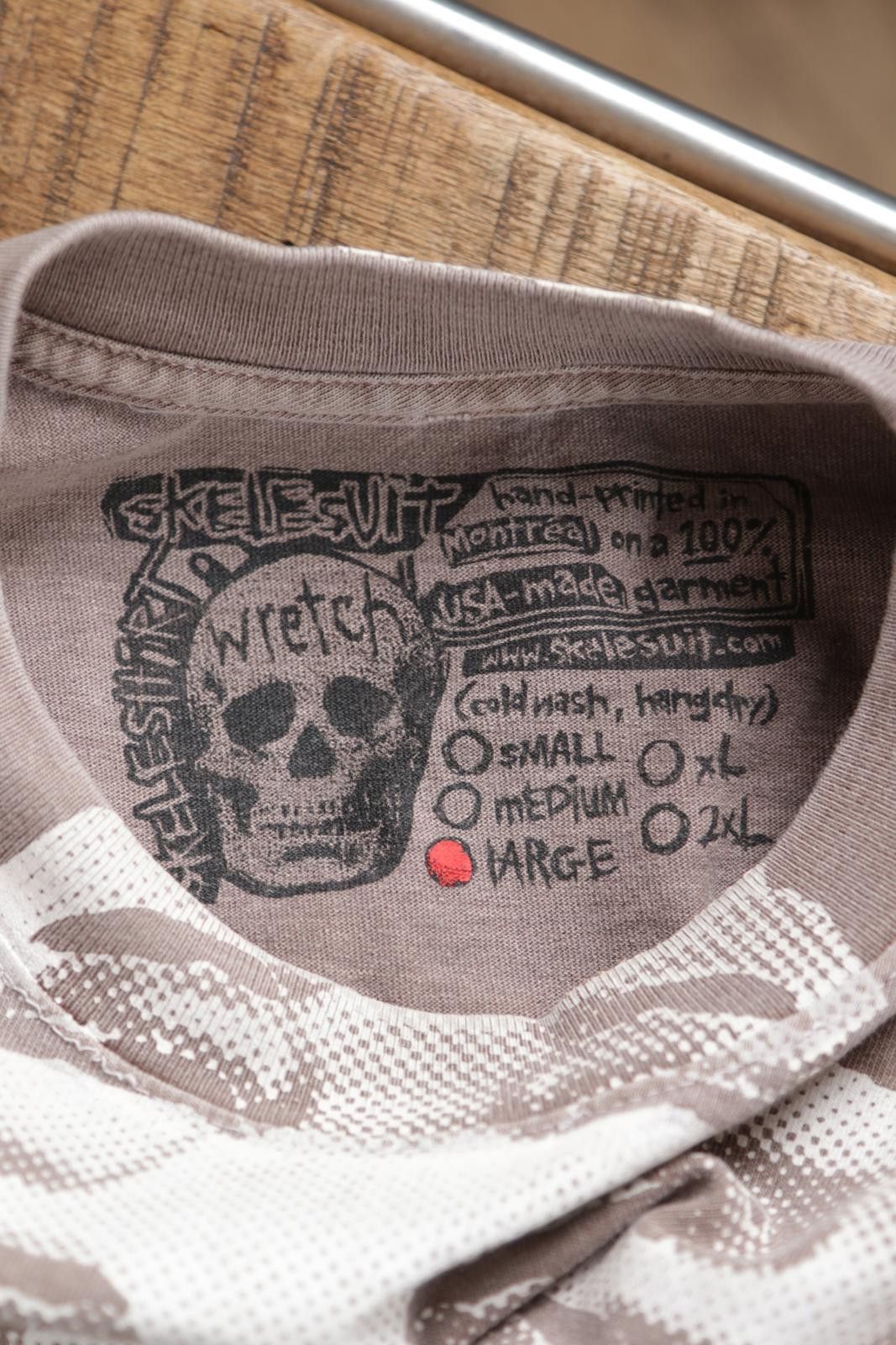 Unknown London 00's Skelesuit X-Ray T-Shirt Size US L / EU 52-54 / 3 - 8 Thumbnail