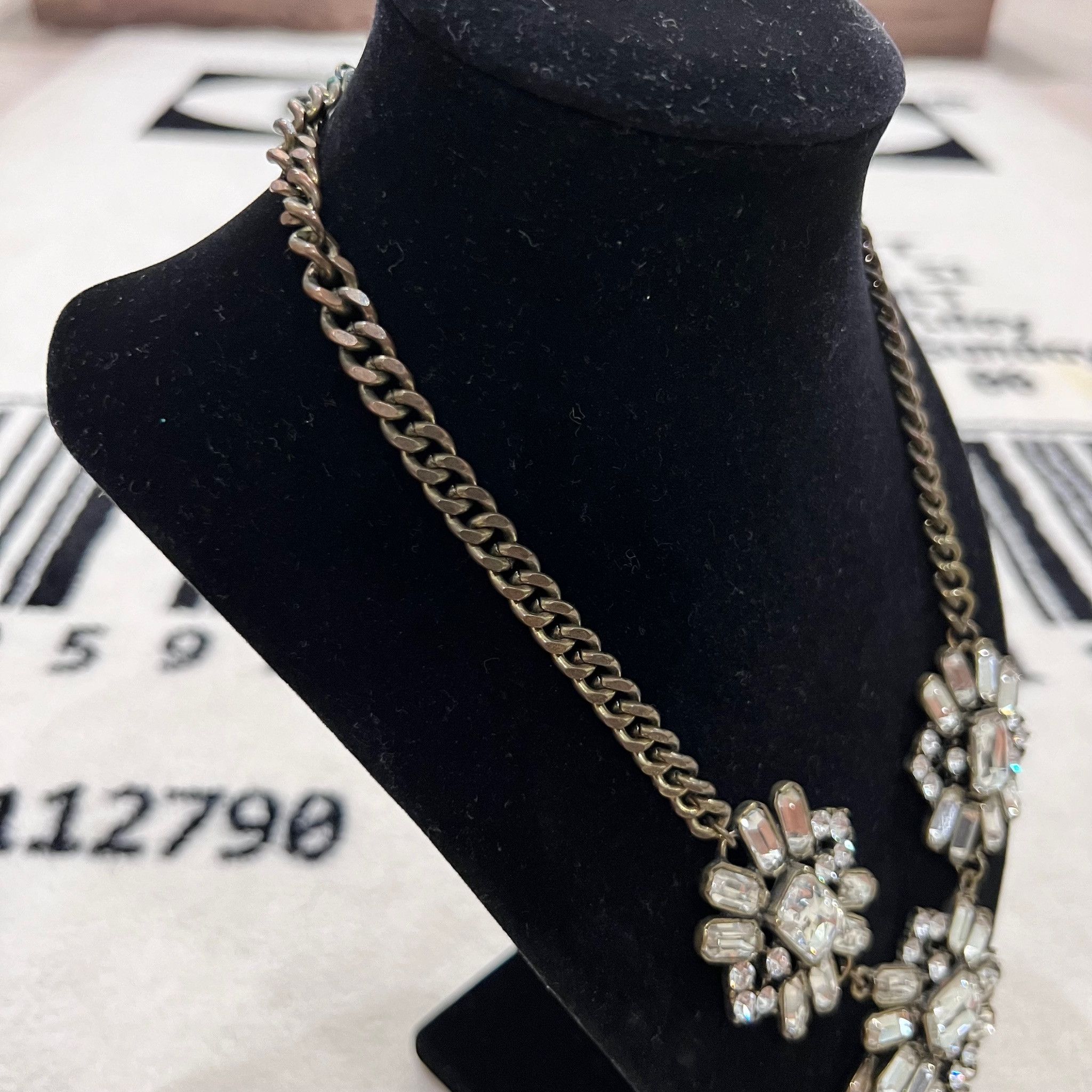 Other Saved By The Dress Crystal Necklace Bronze Fashion Jewelr Size ONE SIZE - 6 Thumbnail