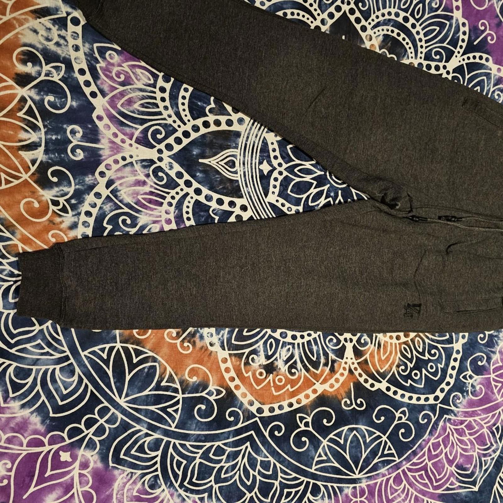 YoungLA YoungLA Men's DARK Grey Joggers Size US 34 / EU 50 - 3 Thumbnail