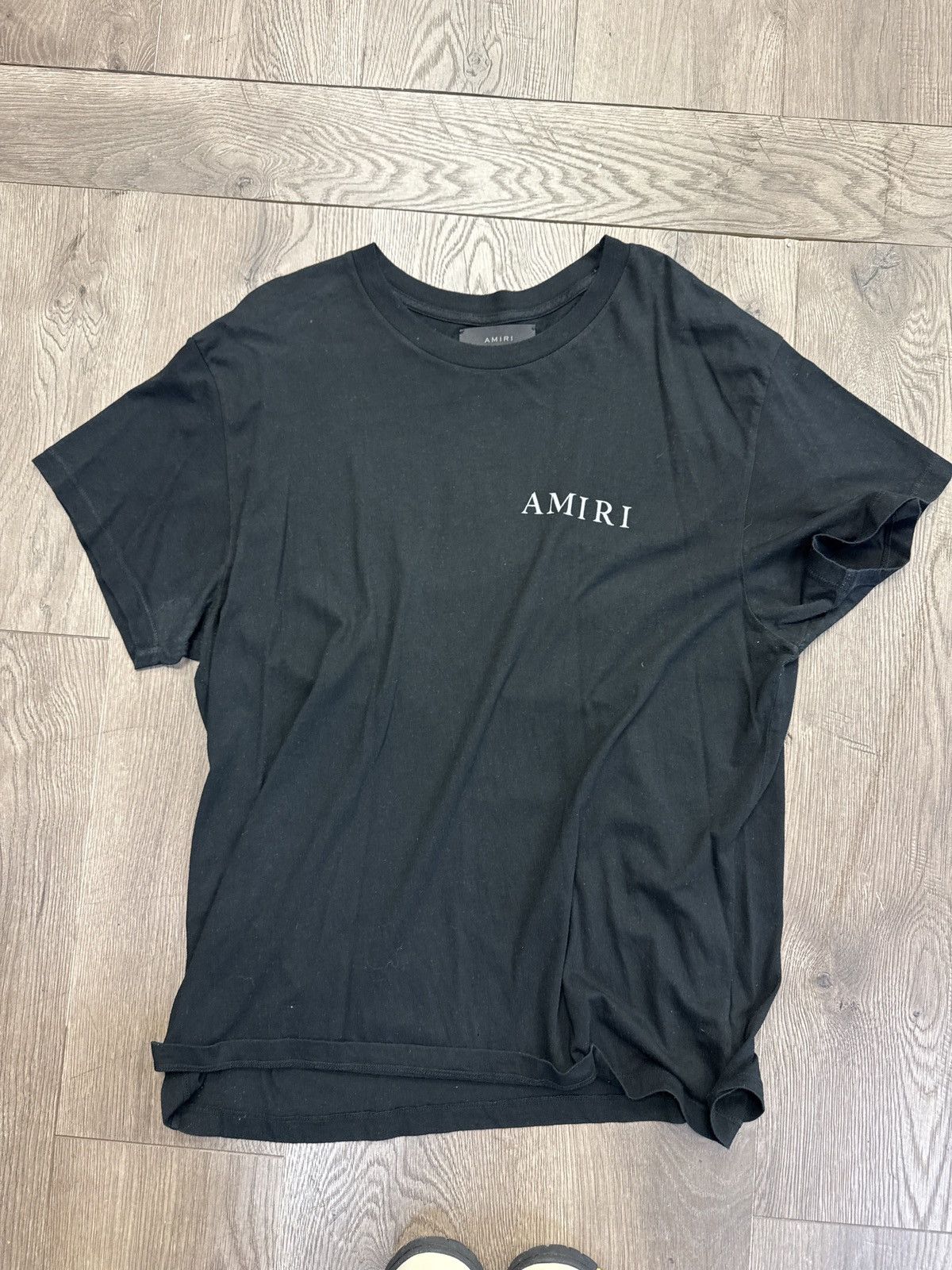 Amiri Amiri floral back hit t shirt black Size US L / EU 52-54 / 3 - 7 Thumbnail