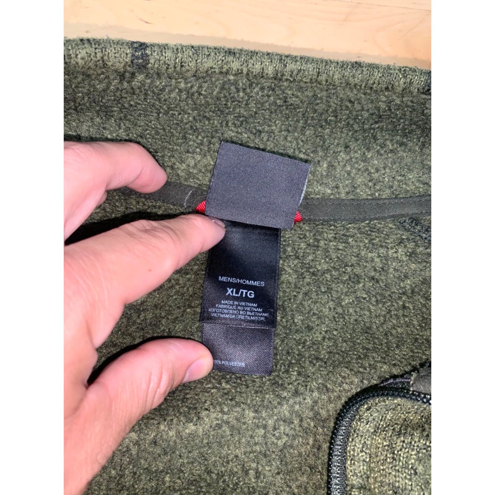 The North Face The North Face 1/4 Zip Fleece Pullover Mens XL Green Casual Outdoor 11327 Size US XL / EU 56 / 4 - 3 Thumbnail