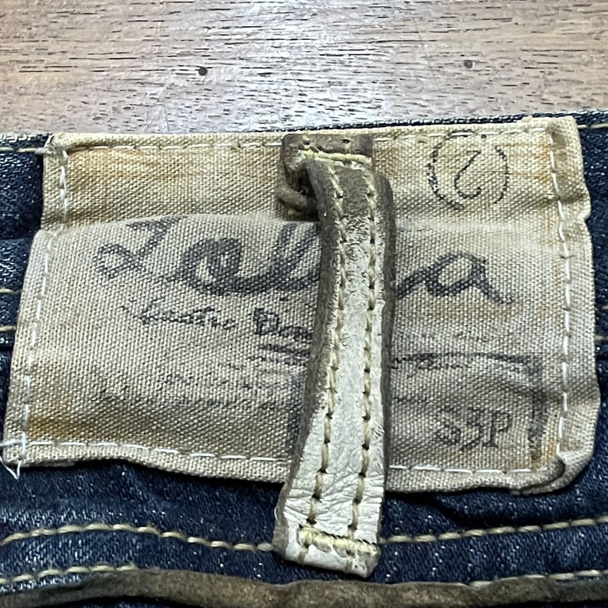 Rare Design Vintage Japanese Brand Lolita Flared Jeans 1990s