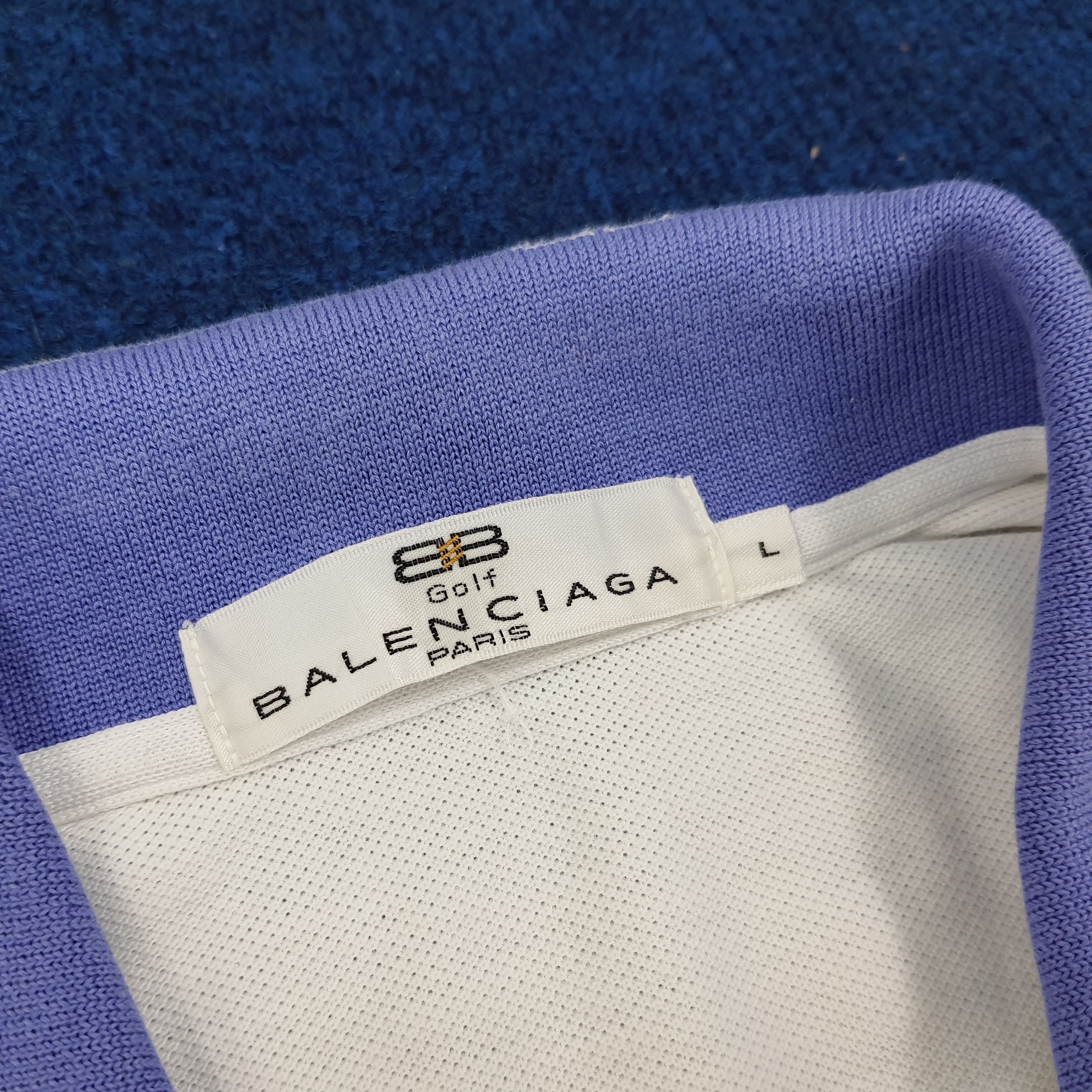 Balenciaga × Vintage Vintage Balenciaga Paris Golf Polo Sport Shirt Size US M / EU 48-50 / 2 - 4 Thumbnail