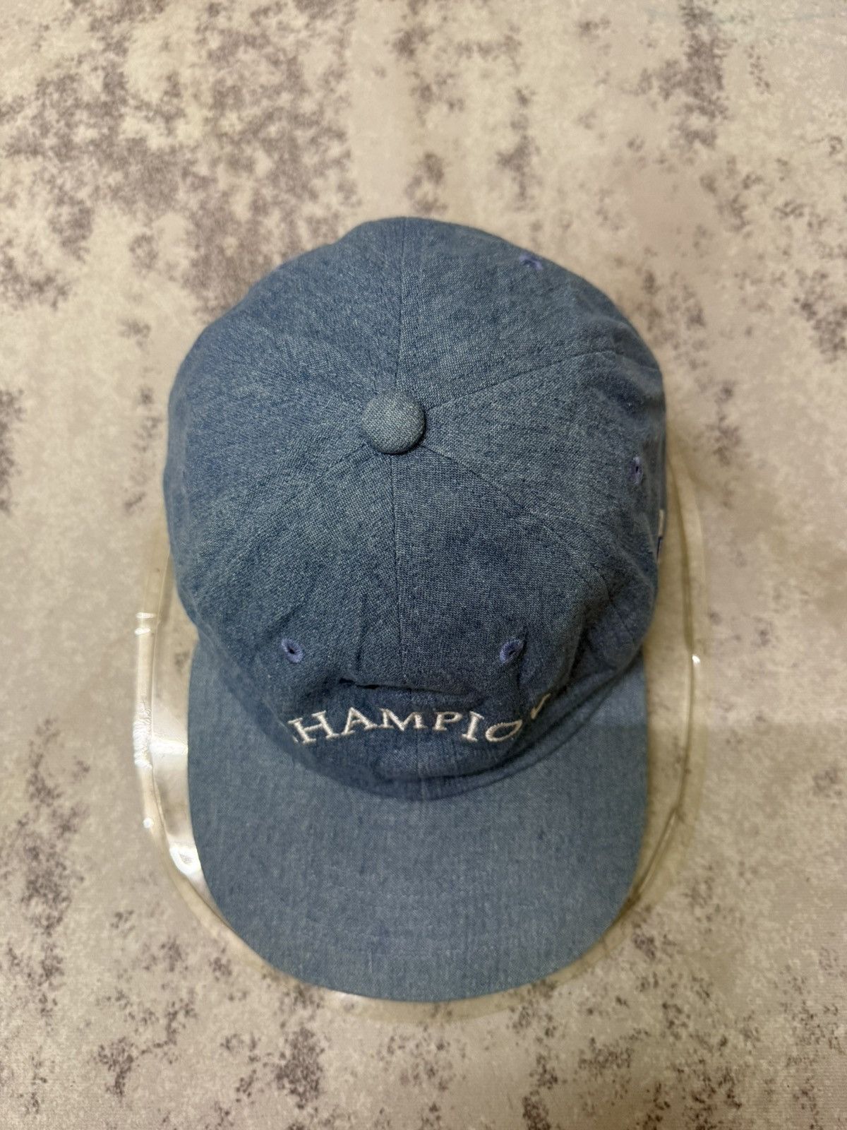Champion Champion Script Logo Embroidery Adjustable Cap Size ONE SIZE - 5 Thumbnail