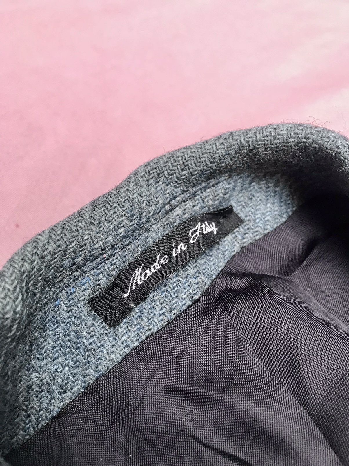 Boggi BOGGI MILANO PURE WOOL MOON WOVEN IN ENGLAND TWEED WHIPCORD Size 46R - 7 Thumbnail