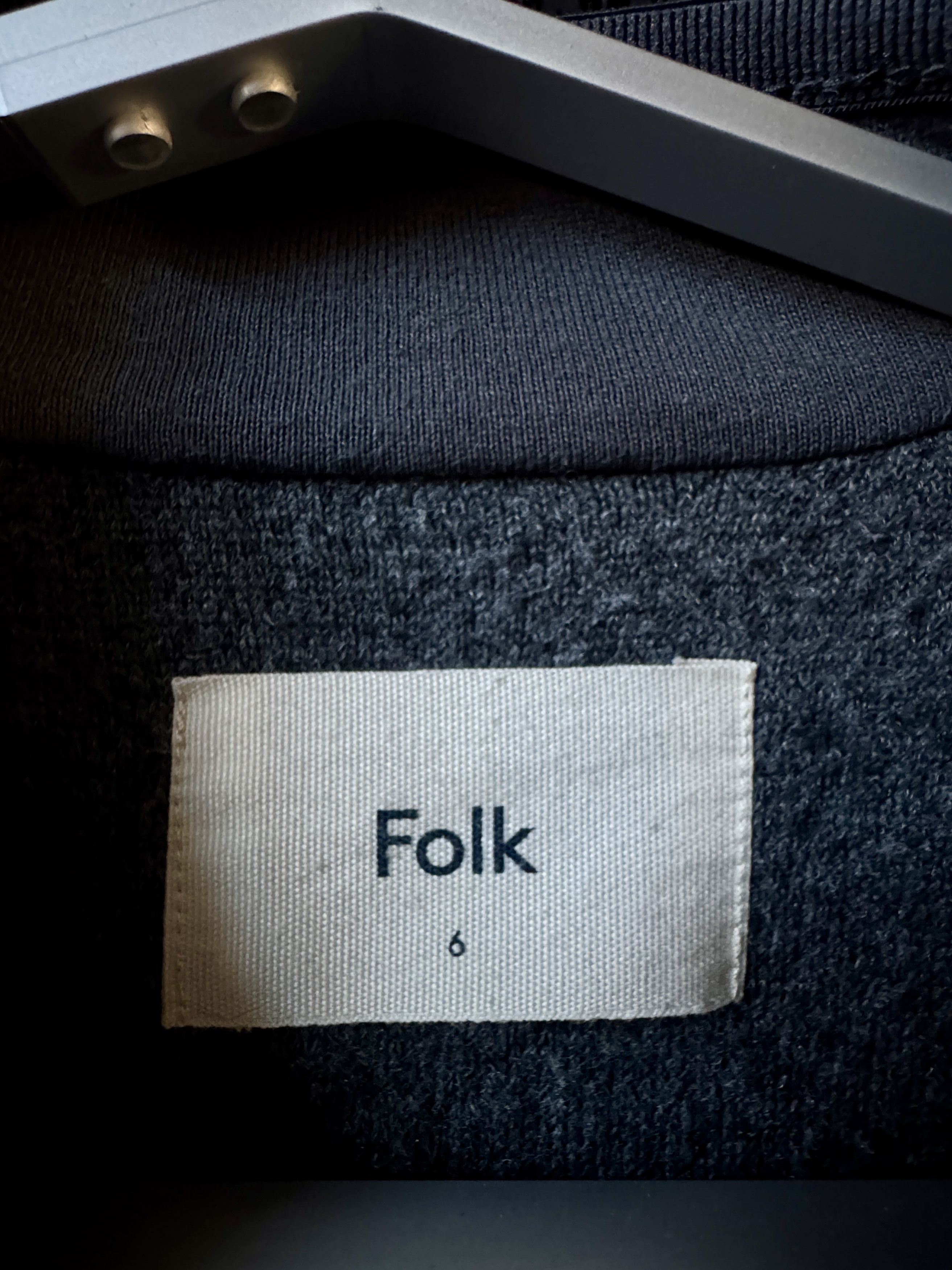 Folk Folk Luxury Grey Fleece Zip Jacket. Size (6) Fits US XL Size US XL / EU 56 / 4 - 4 Thumbnail