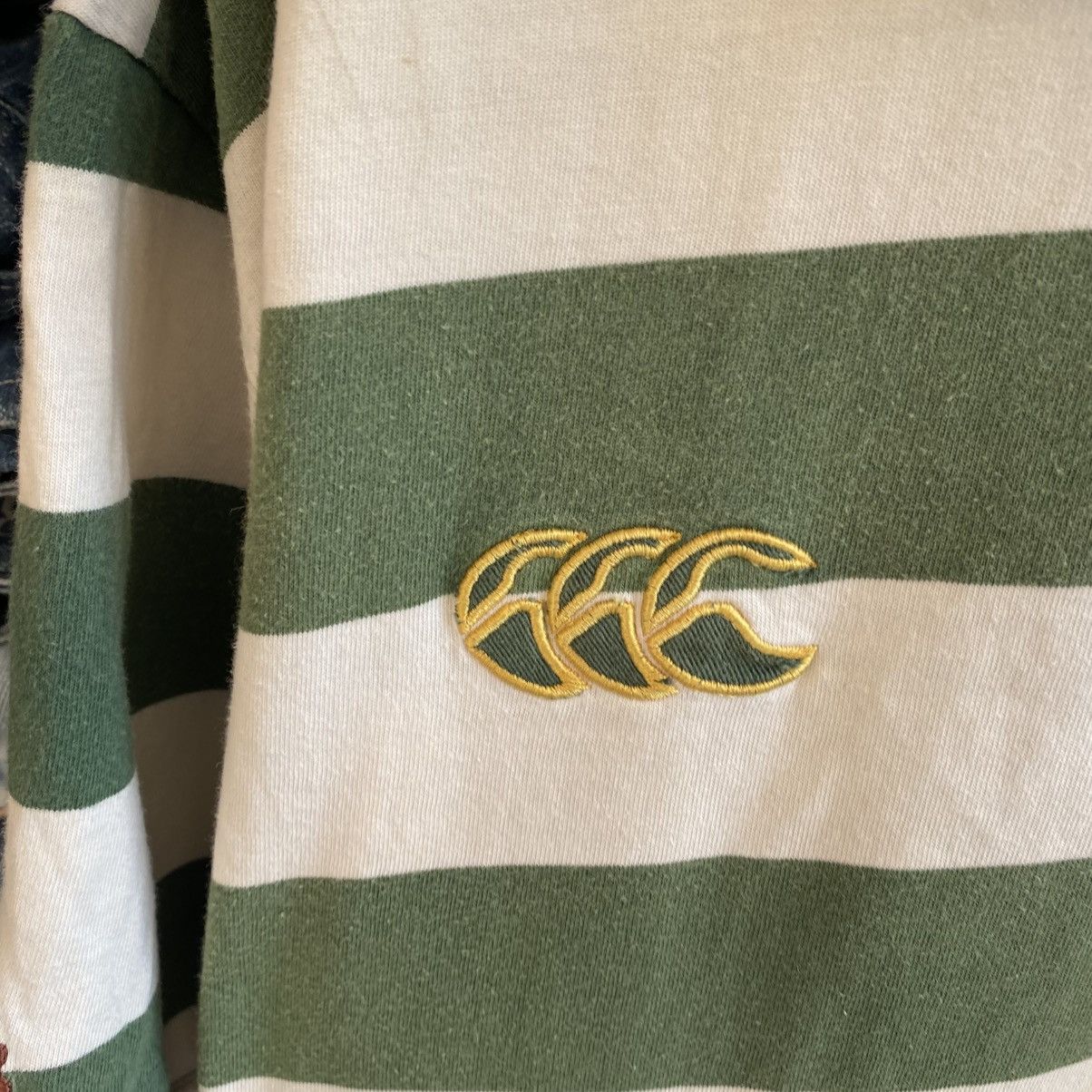 Canterbury of New Zealand Vintage Canterbury South Africa big logo 90’s rugby polo Size US XXL / EU 58 / 5 - 4 Thumbnail