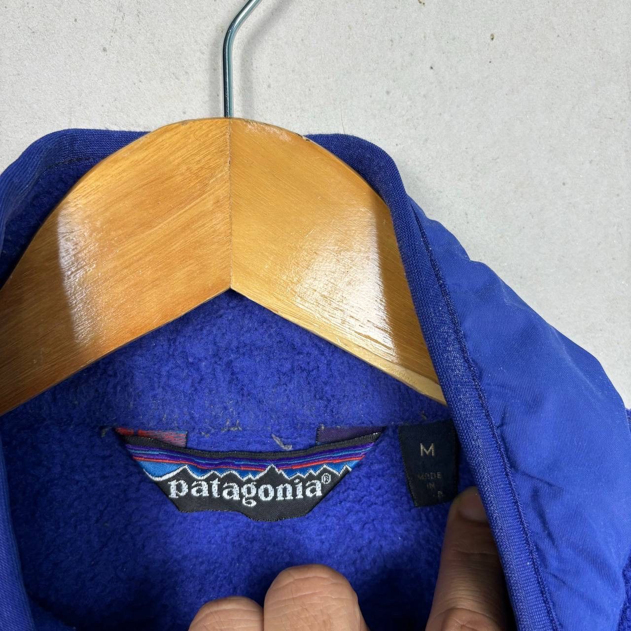 Patagonia Vintage Patagonia Synchilla Full Zip Fleece Jacket Blue M Size US M / EU 48-50 / 2 - 8 Thumbnail