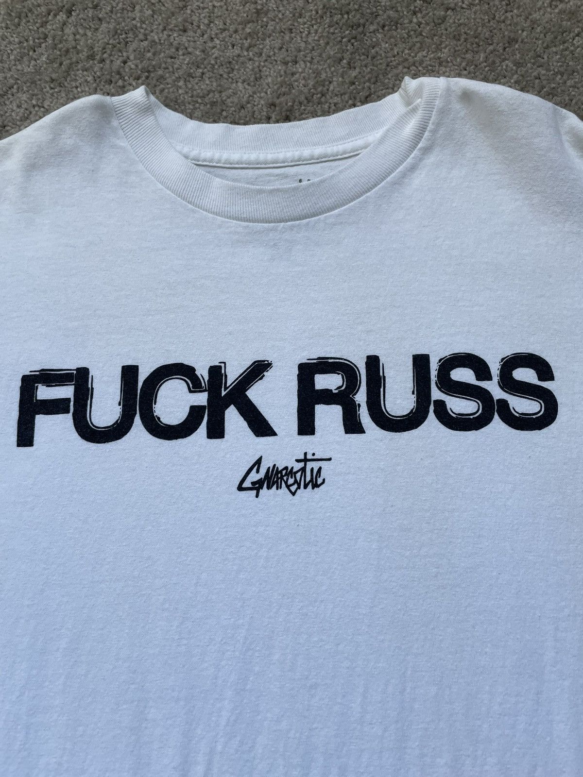 Gnarcotic F*ck Russ Tee Size US M / EU 48-50 / 2 - 2 Thumbnail