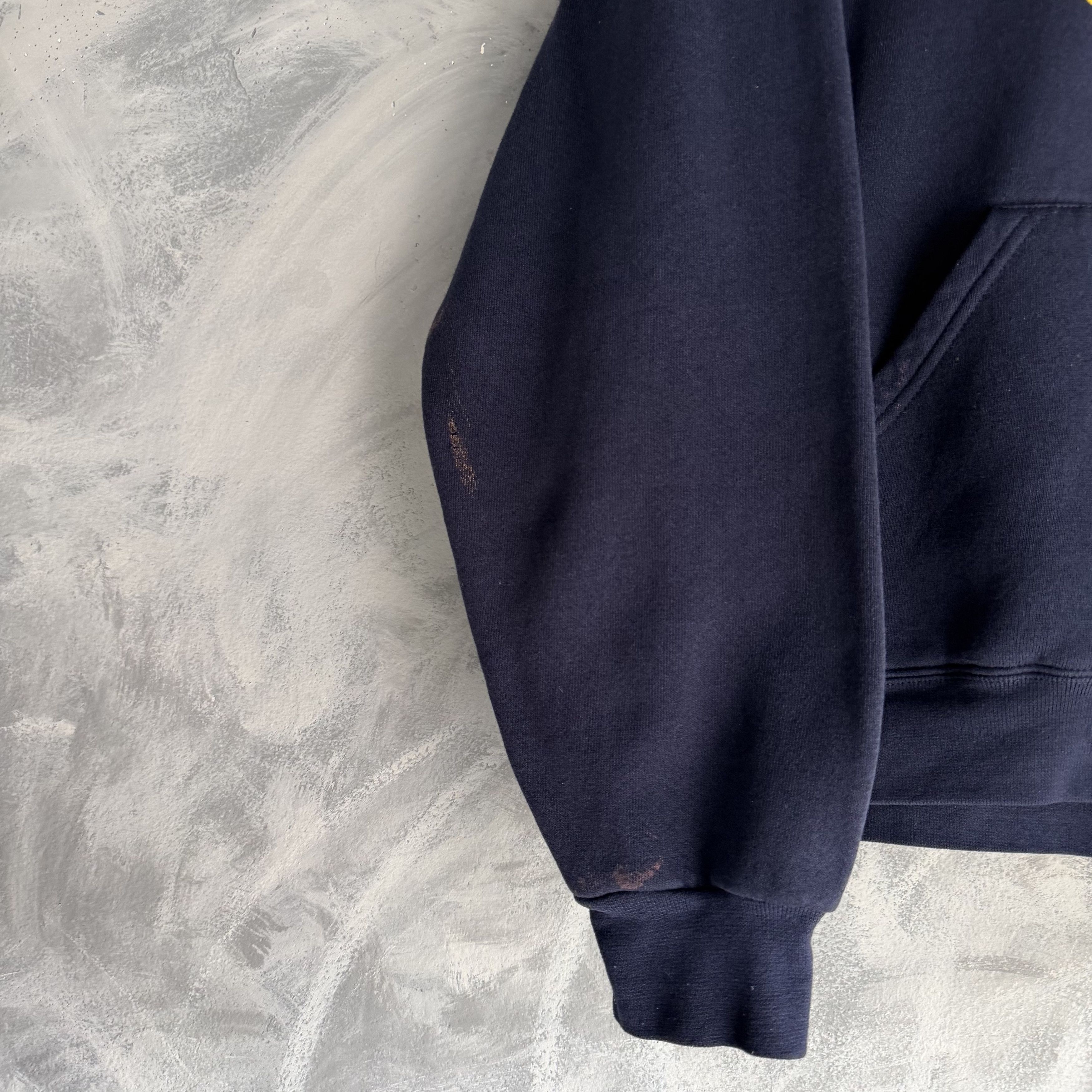 Soffe VTG Soffe Hoodie US Navy Pullover Graphic Sweatshirt USA Size US XL / EU 56 / 4 - 3 Thumbnail