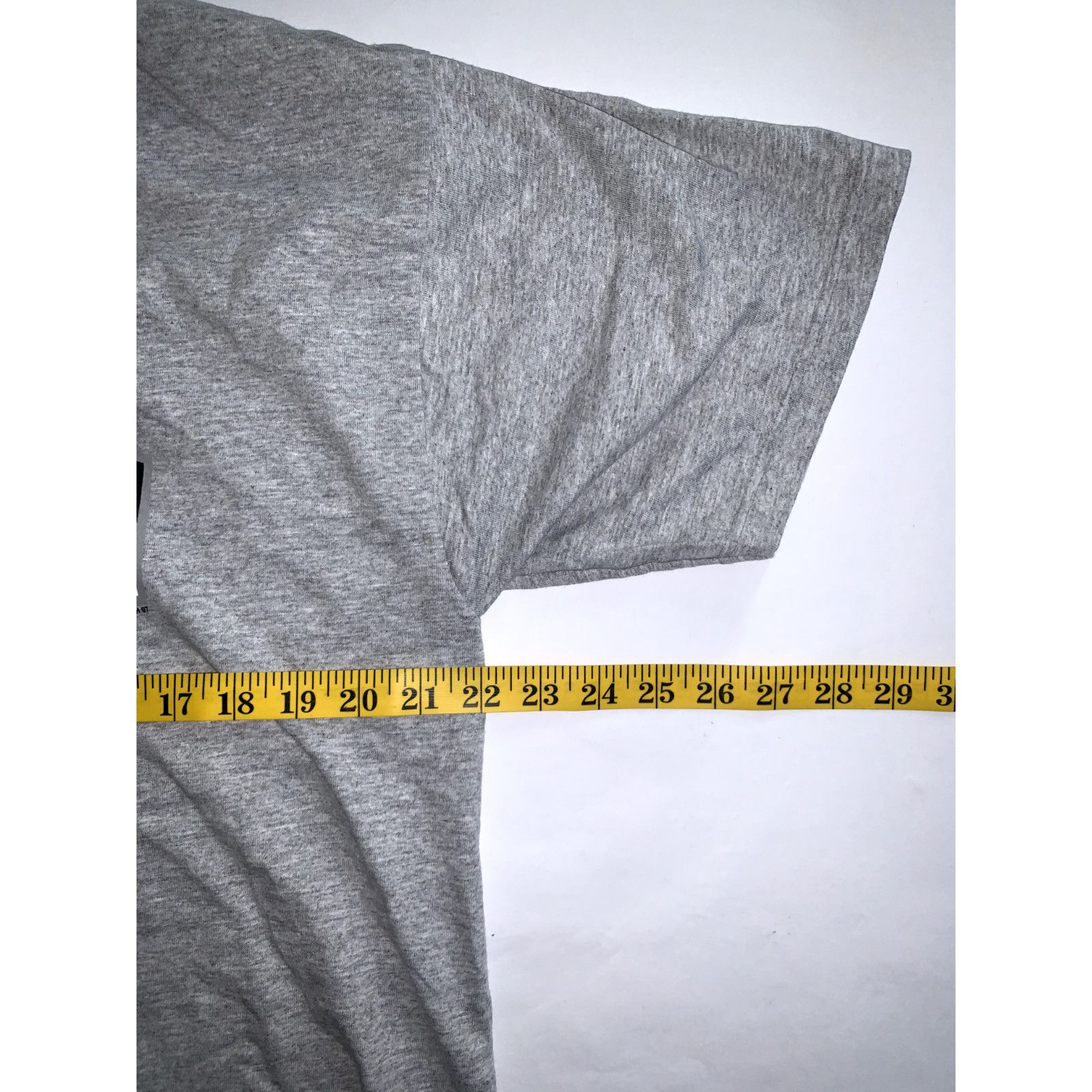 Jerzees Vintage Biker Trash Shirt Tee Large Gray 1995 VTG 90s 1990s Size US L / EU 52-54 / 3 - 6 Thumbnail