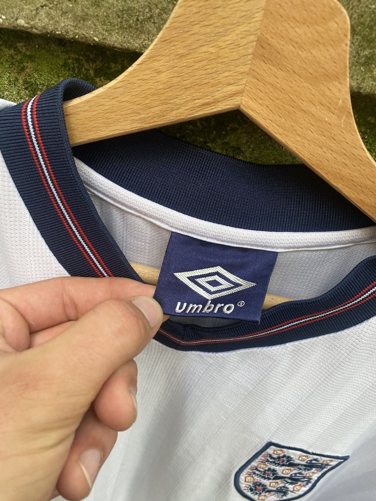 Umbro × Vintage Vintage 1985/1986 Umbro England Soccer Jersey Size US XL / EU 56 / 4 - 4 Thumbnail