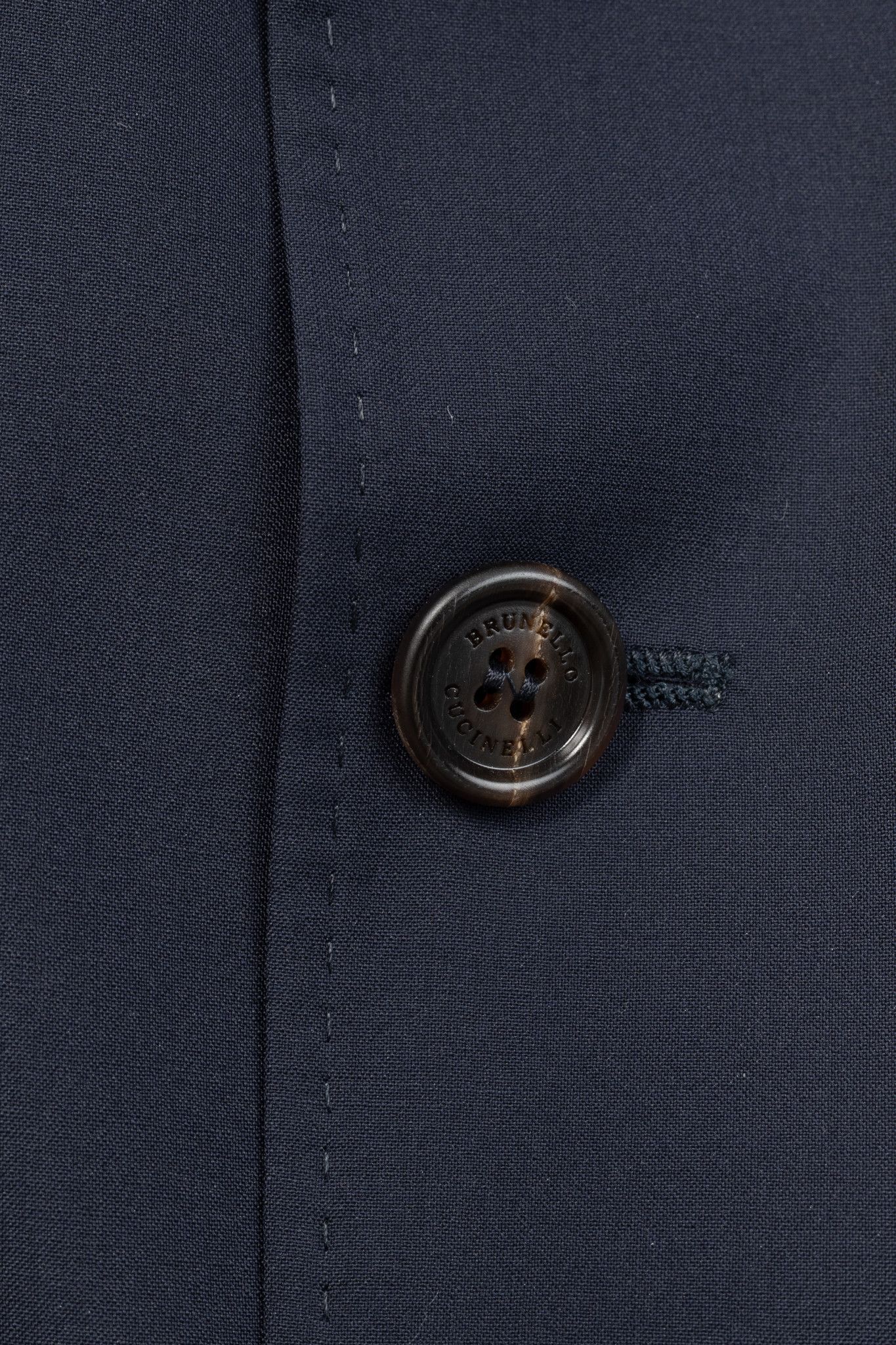 Brunello Cucinelli Brunello Cucinelli SS/20 Navy Three-Button Travel Blazer Size 54R - 7 Thumbnail