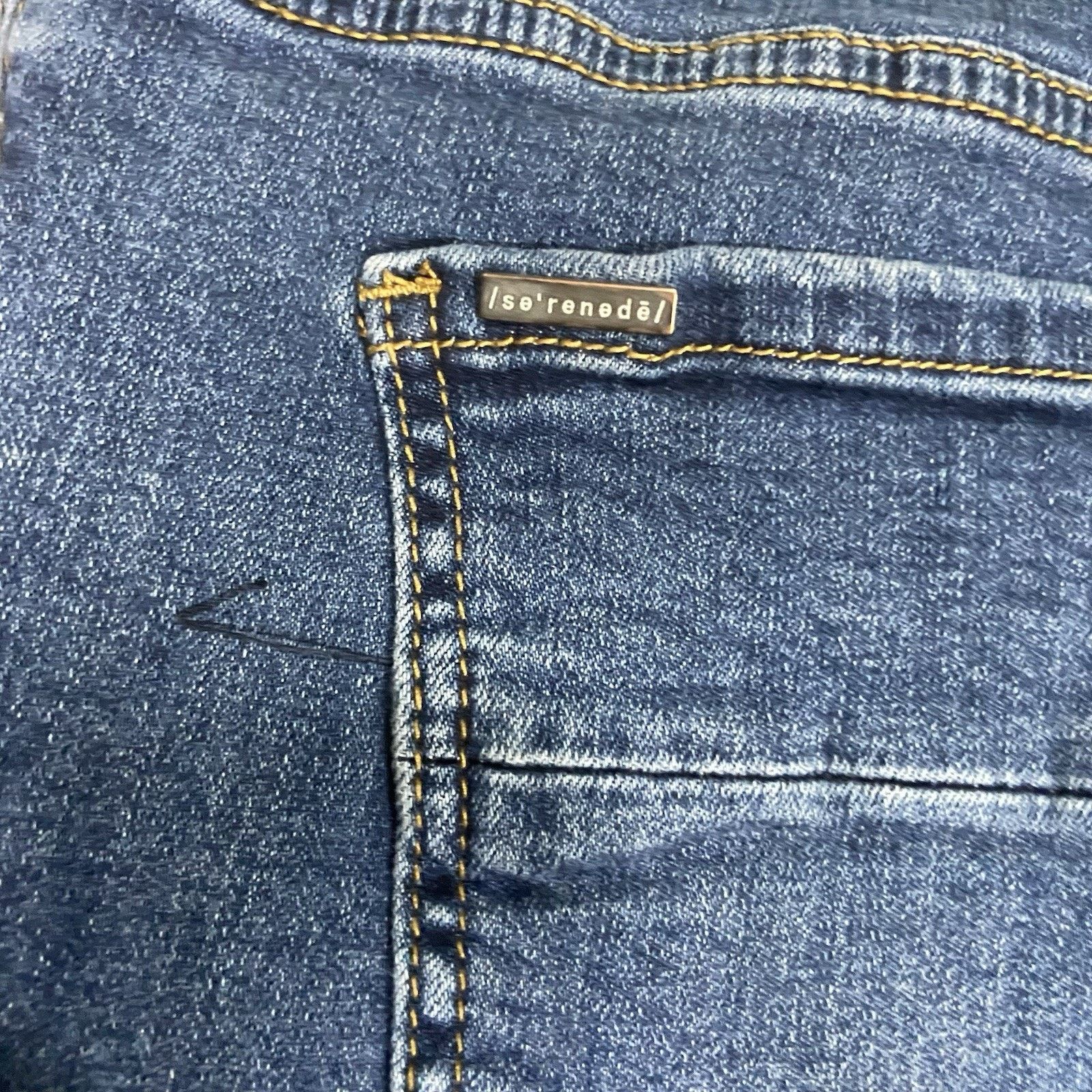 & Other Stories Serenade Jeans Men 30x28 Blue Light Wash Rare Flames Design Size US 30 / EU 46 - 8 Thumbnail