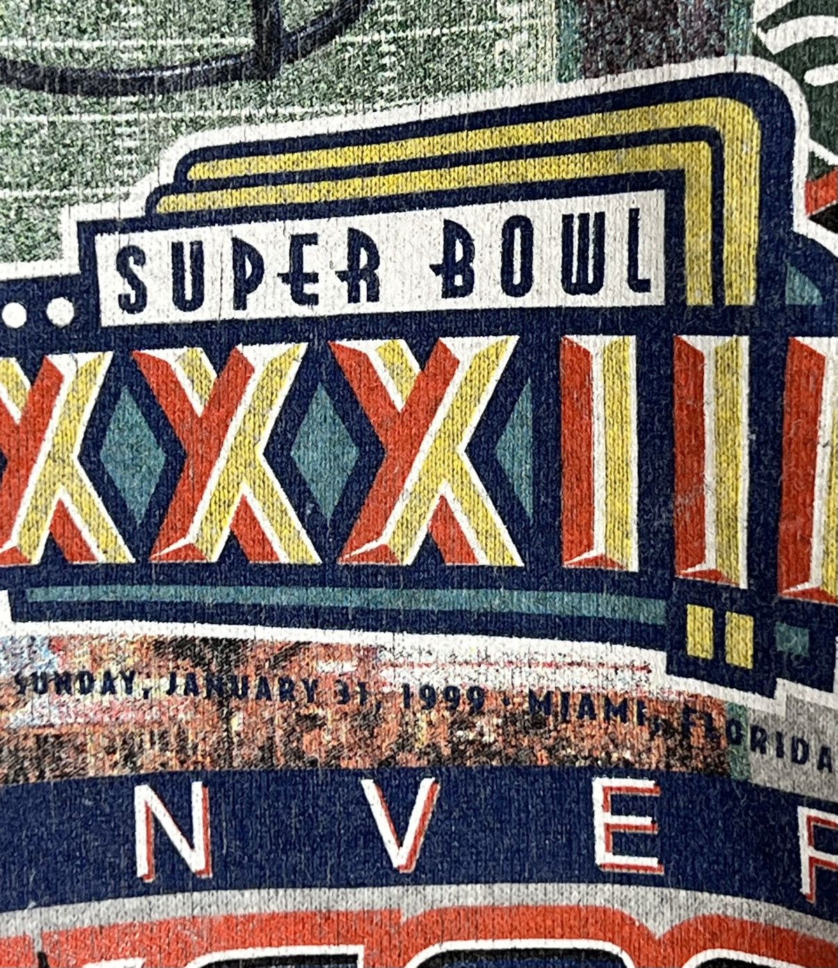 NFL 90s Vintage Starter x Denver Broncos Super Bowl Crew Neck Size US L / EU 52-54 / 3 - 5 Thumbnail