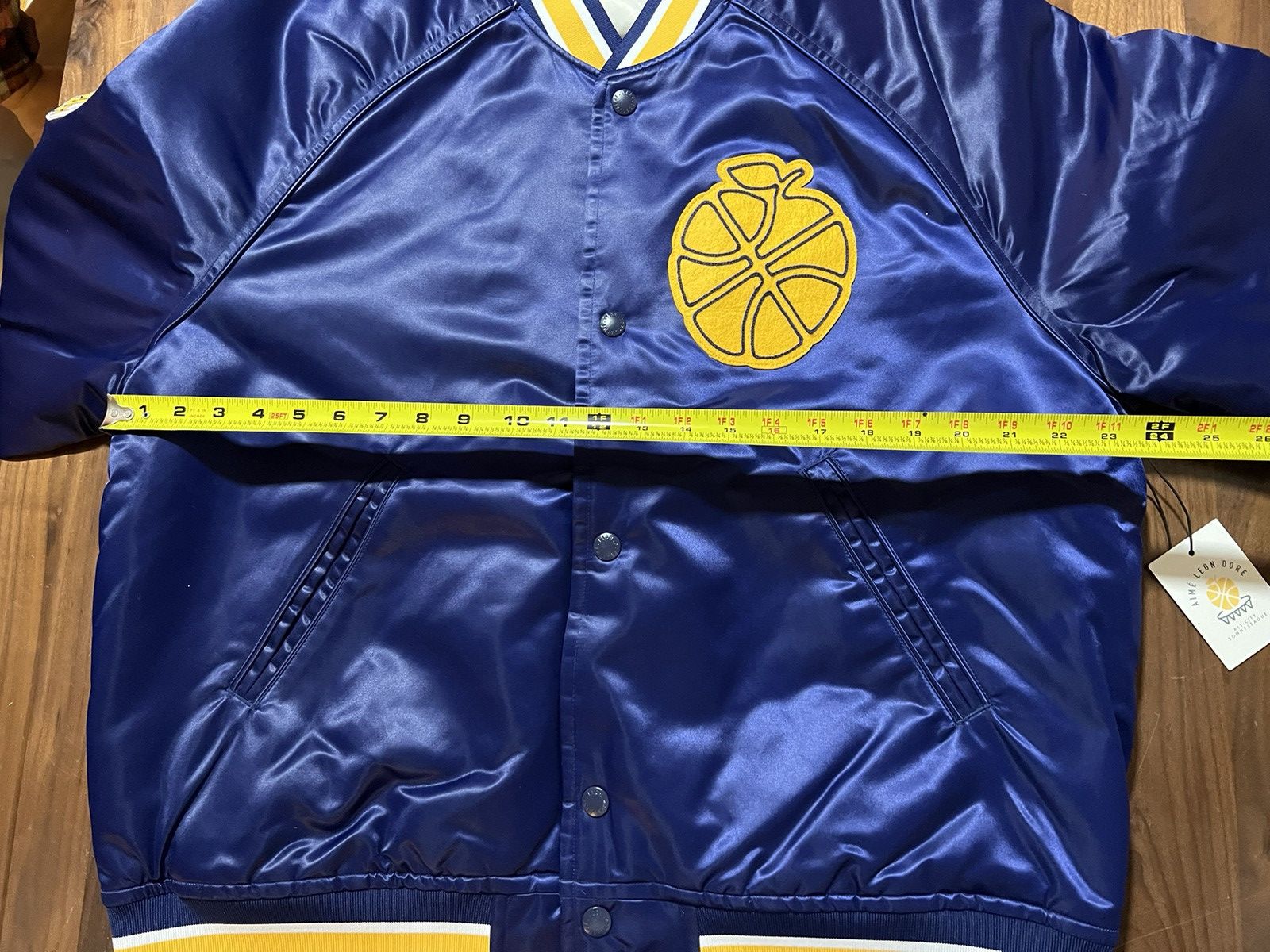 Aime Leon Dore × New Balance Aime Leon Dore ALD New Balance SONNY NY Satin Team Jacket Size US XL / EU 56 / 4 - 8 Thumbnail