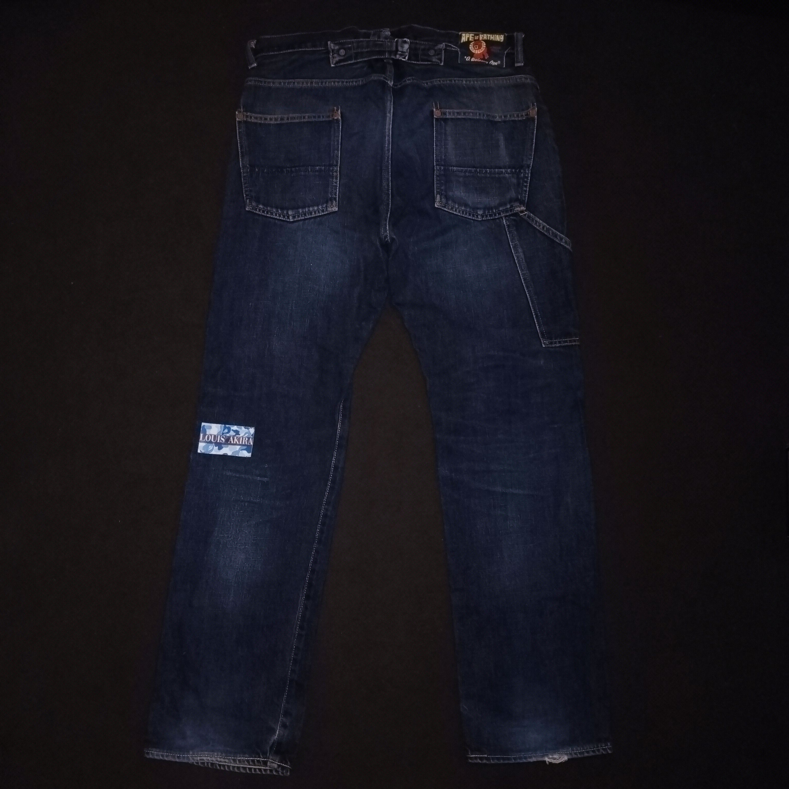 Bape Bape Carpenter Denim Jeans Size US 34 / EU 50 - 1 Thumbnail