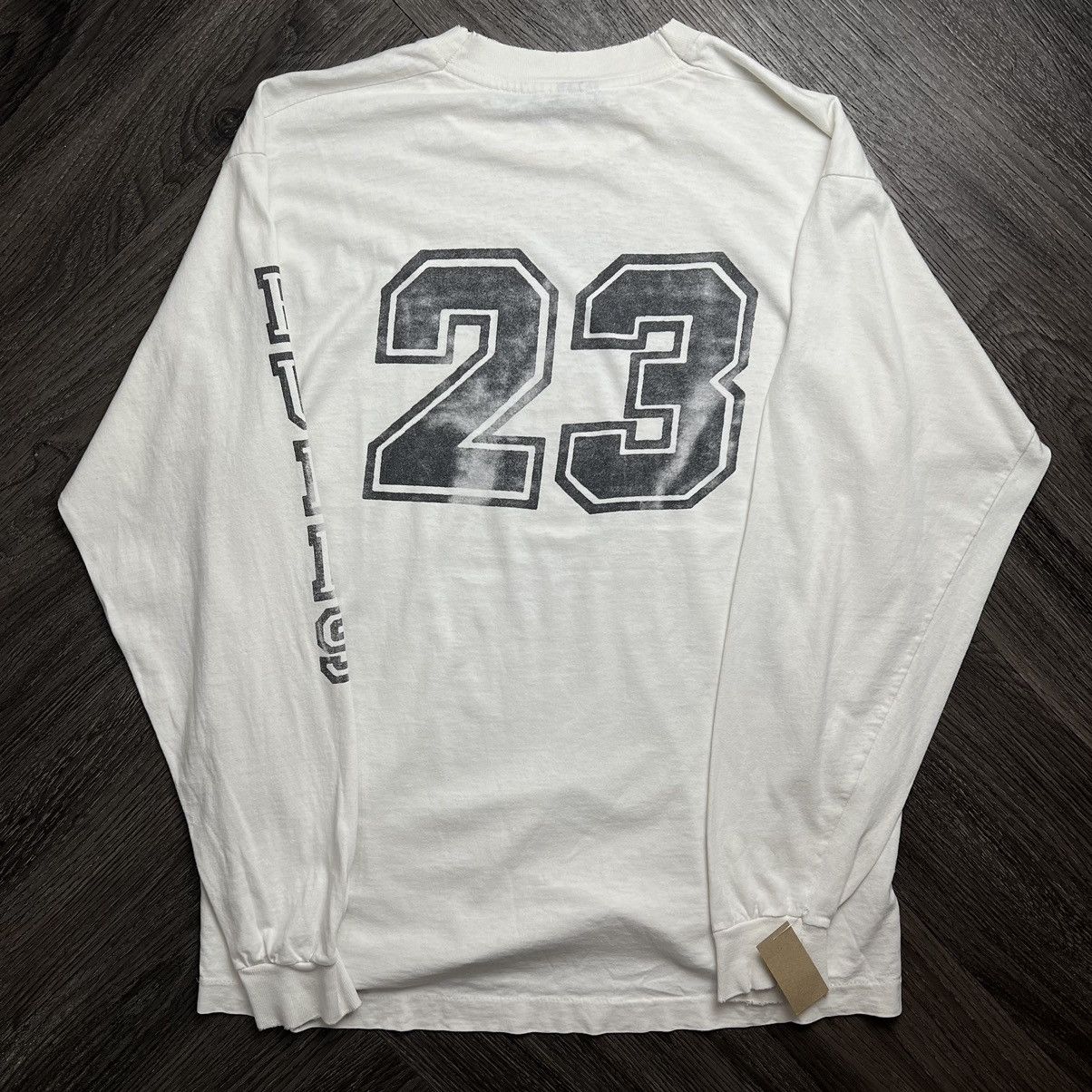 Jordan Brand × NBA × Vintage Vintage 90s Michael Jordan Chicago Bulls 23 T-Shirt Size US XL / EU 56 / 4 - 4 Thumbnail