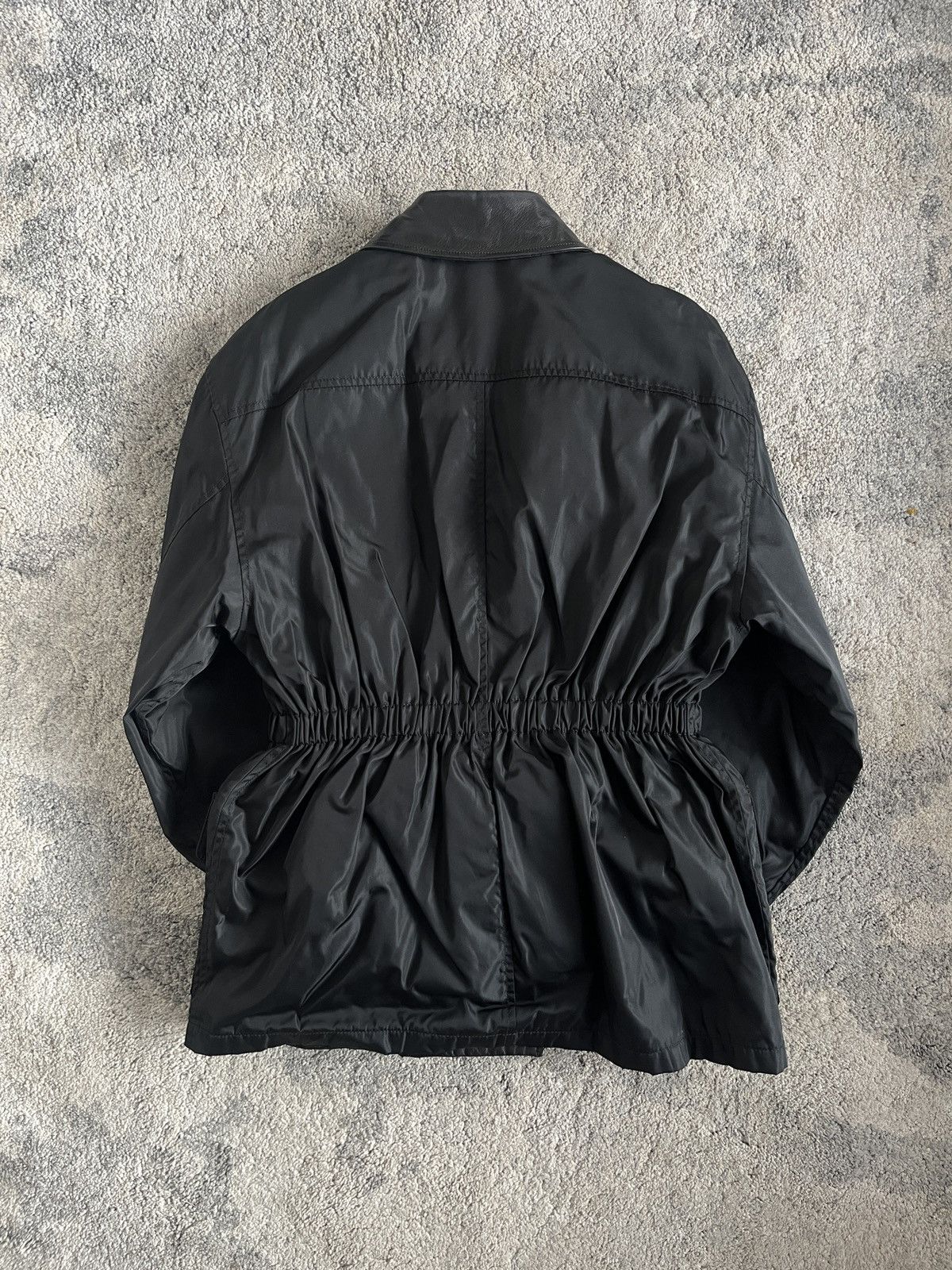Prada Prada F/W1994 nylon & leather jacket Size M / US 6-8 / IT 42-44 - 8 Thumbnail