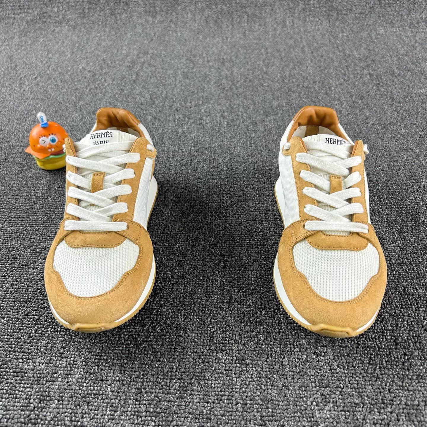 Hermes Hermes brown vintage trainers 35.5 Size US 4.5 / IT 34.5 - 2 Thumbnail