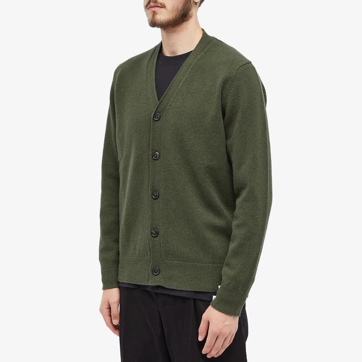 Norse Projects 275 NORSE PROJECTS ADAM MERINO LAMBSWOOL CARDIGAN XXL Grailed