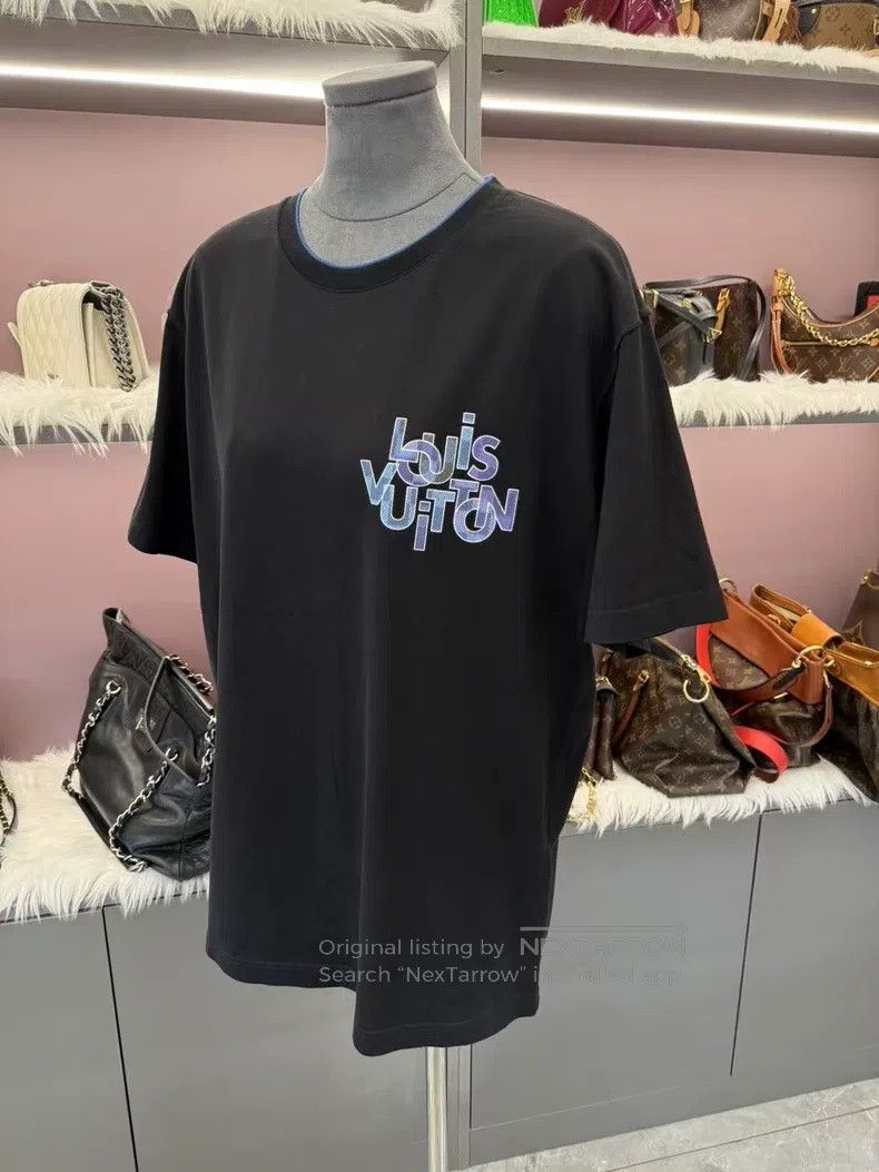 Louis Vuitton Louis Vuitton Checkerboard monogrammed half-sleeve T-shirt Size US L / EU 52-54 / 3 - 6 Thumbnail