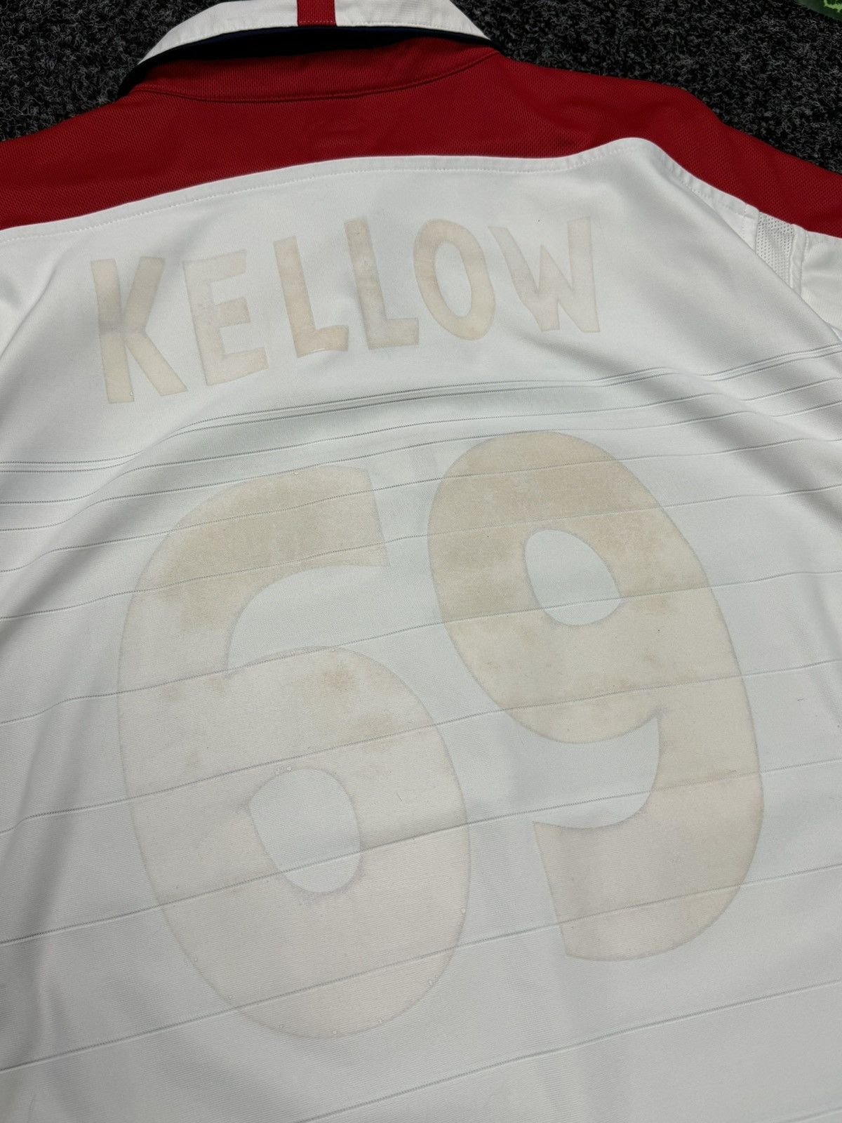 Umbro × Vintage UMBRO ENGLAND 🏴󠁧󠁢󠁥󠁮󠁧󠁿 Double-sided football T-shirt Kellow 69 Size US L / EU 52-54 / 3 - 24 Thumbnail